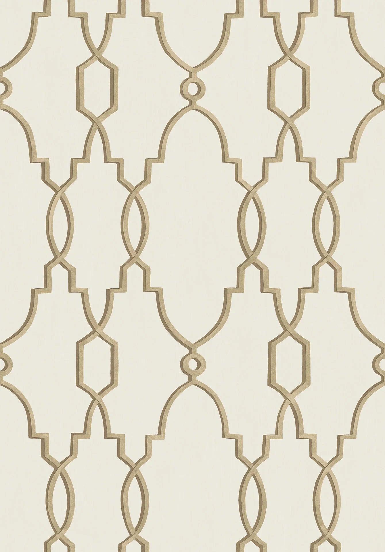 Tapeta FOLIE - Parterre metaliczne złoto Cole & Son Eye on Design