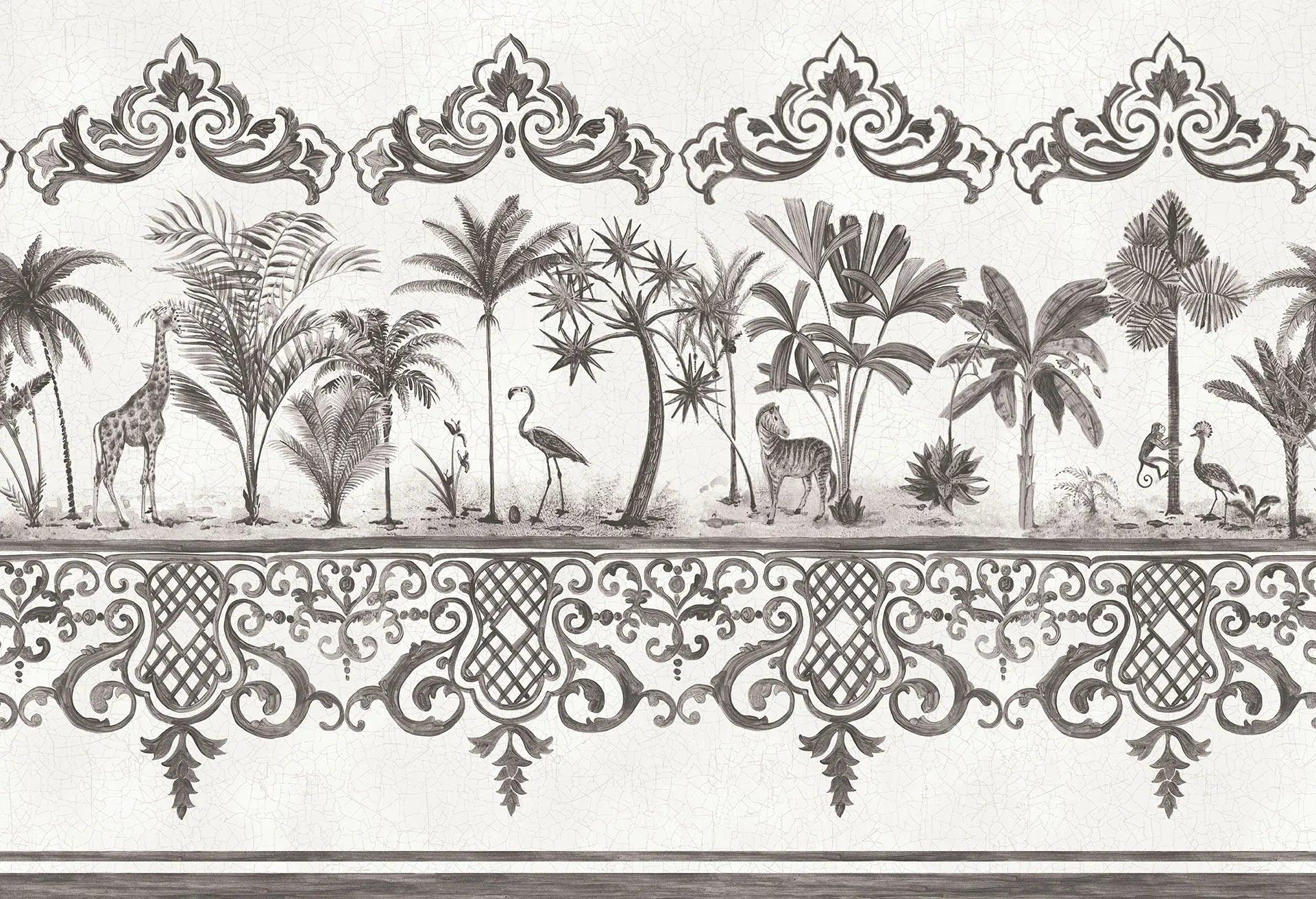 Tapeta FOLIE - Rousseau Border czarny Cole & Son Default Title Eye on Design