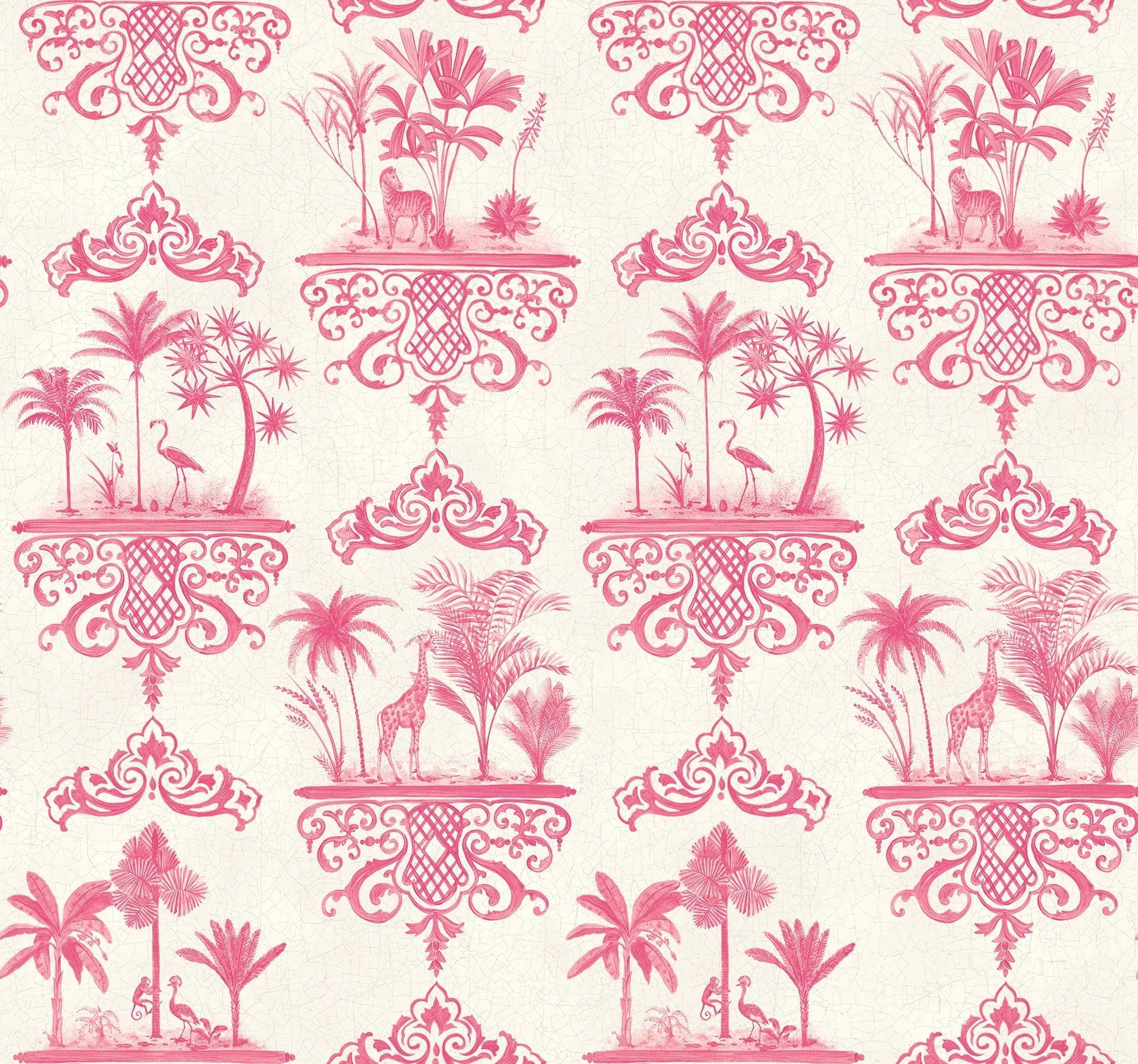 Tapeta FOLIE - Rousseau fuksja Cole & Son Eye on Design