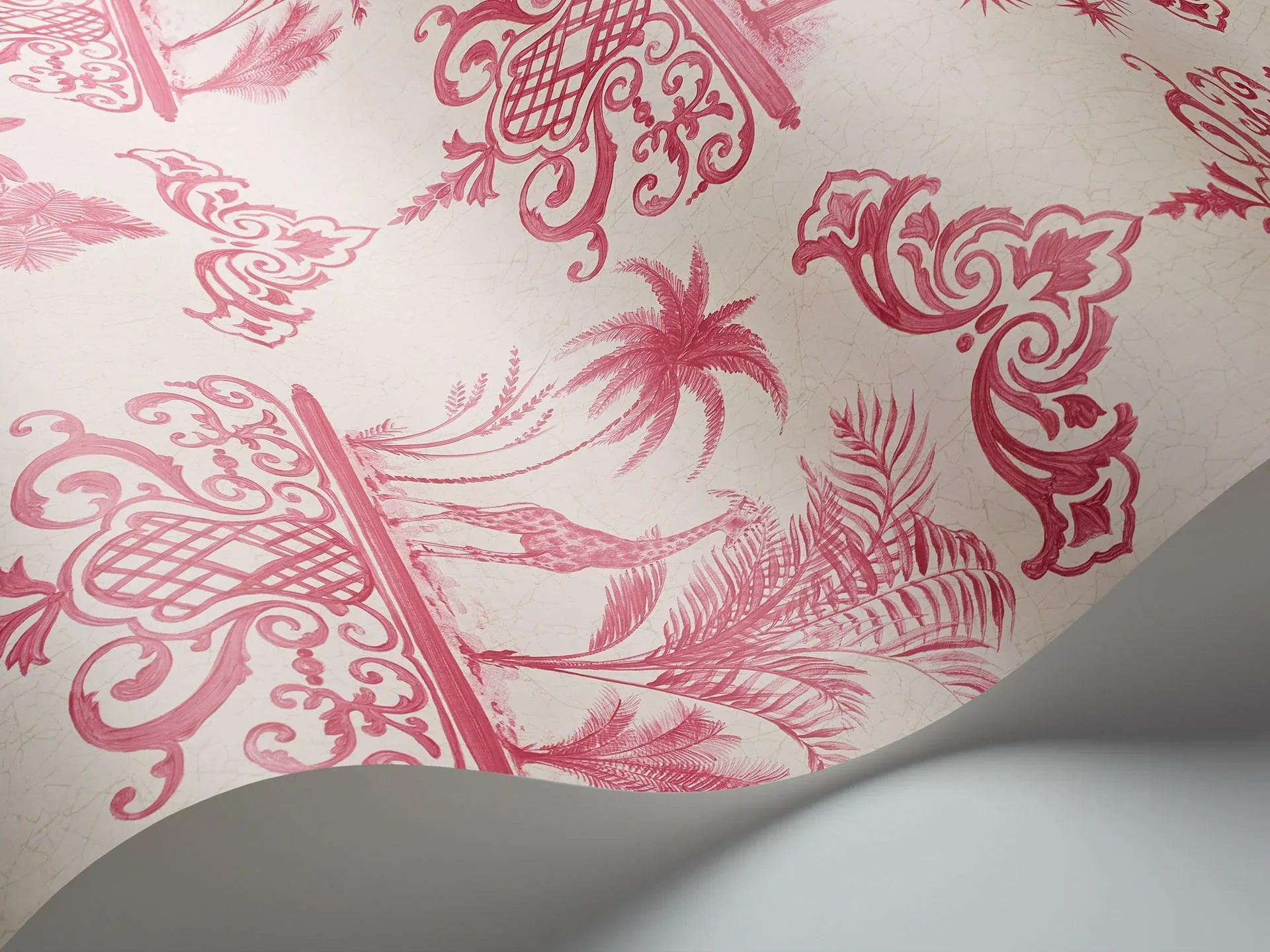 Tapeta FOLIE - Rousseau fuksja Cole & Son Eye on Design