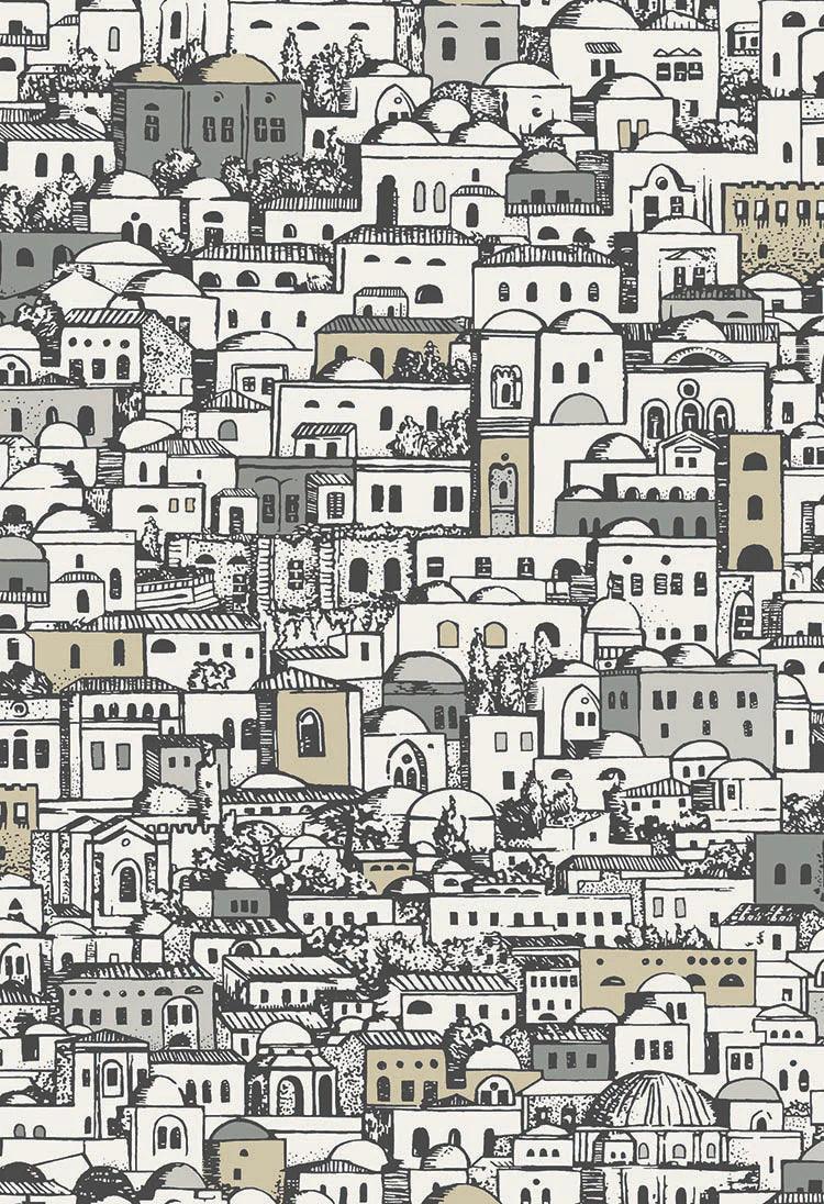 Tapeta FORNASETTI - Mediterranea biały Cole & Son Default Title Eye on Design