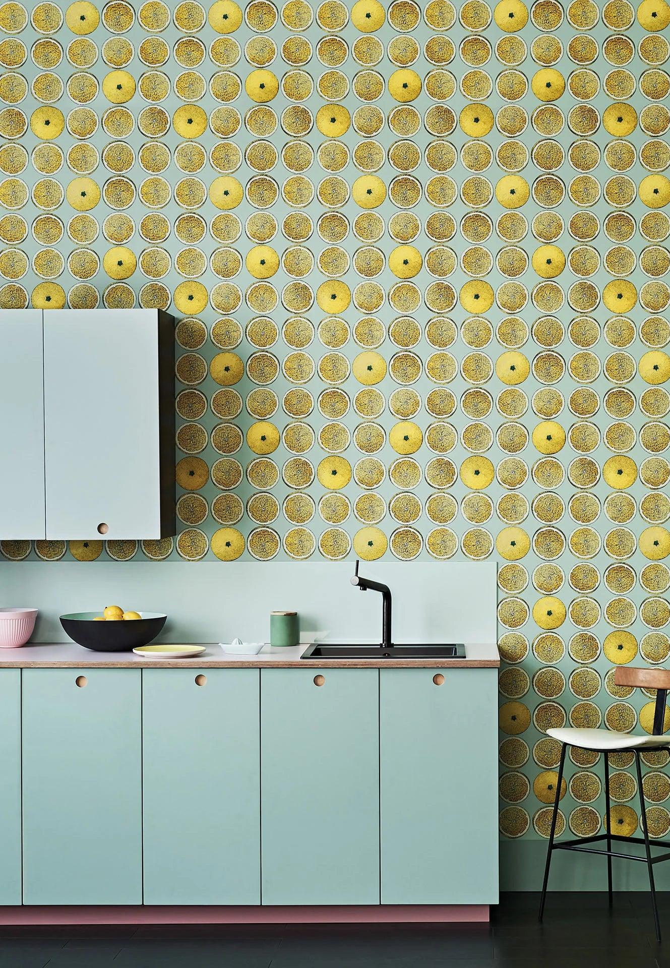 Tapeta FORNASETTI SENZA TEMPO - Arance cytryna Cole & Son Eye on Design