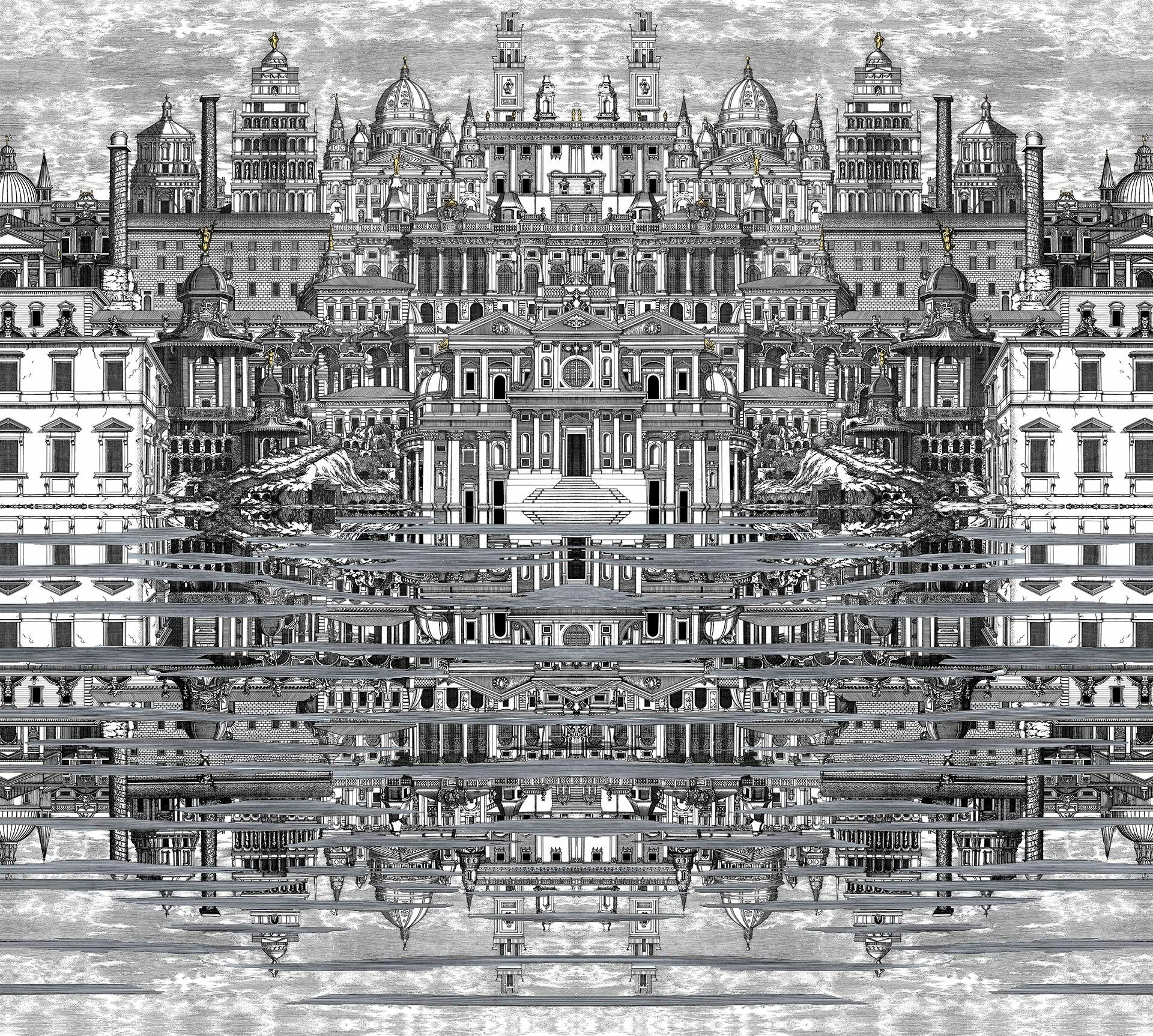 Tapeta FORNASETTI SENZA TEMPO - Riflesso Cole & Son Eye on Design