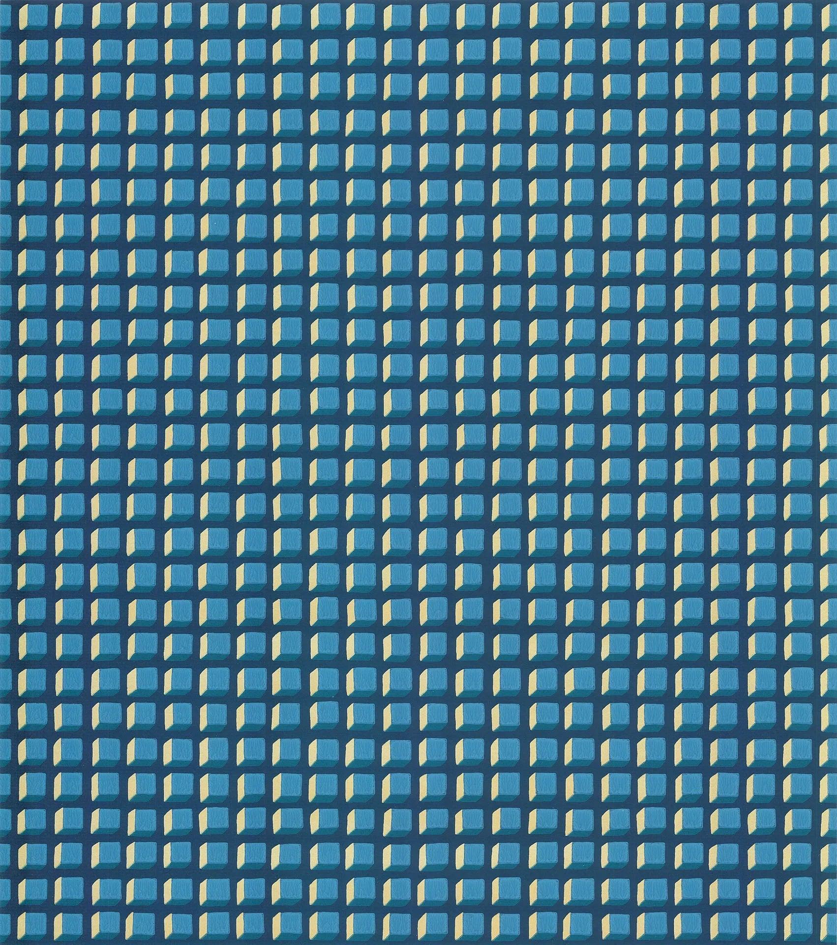 Tapeta GEOMETRIC II - Mosaic niebieski Cole & Son Eye on Design