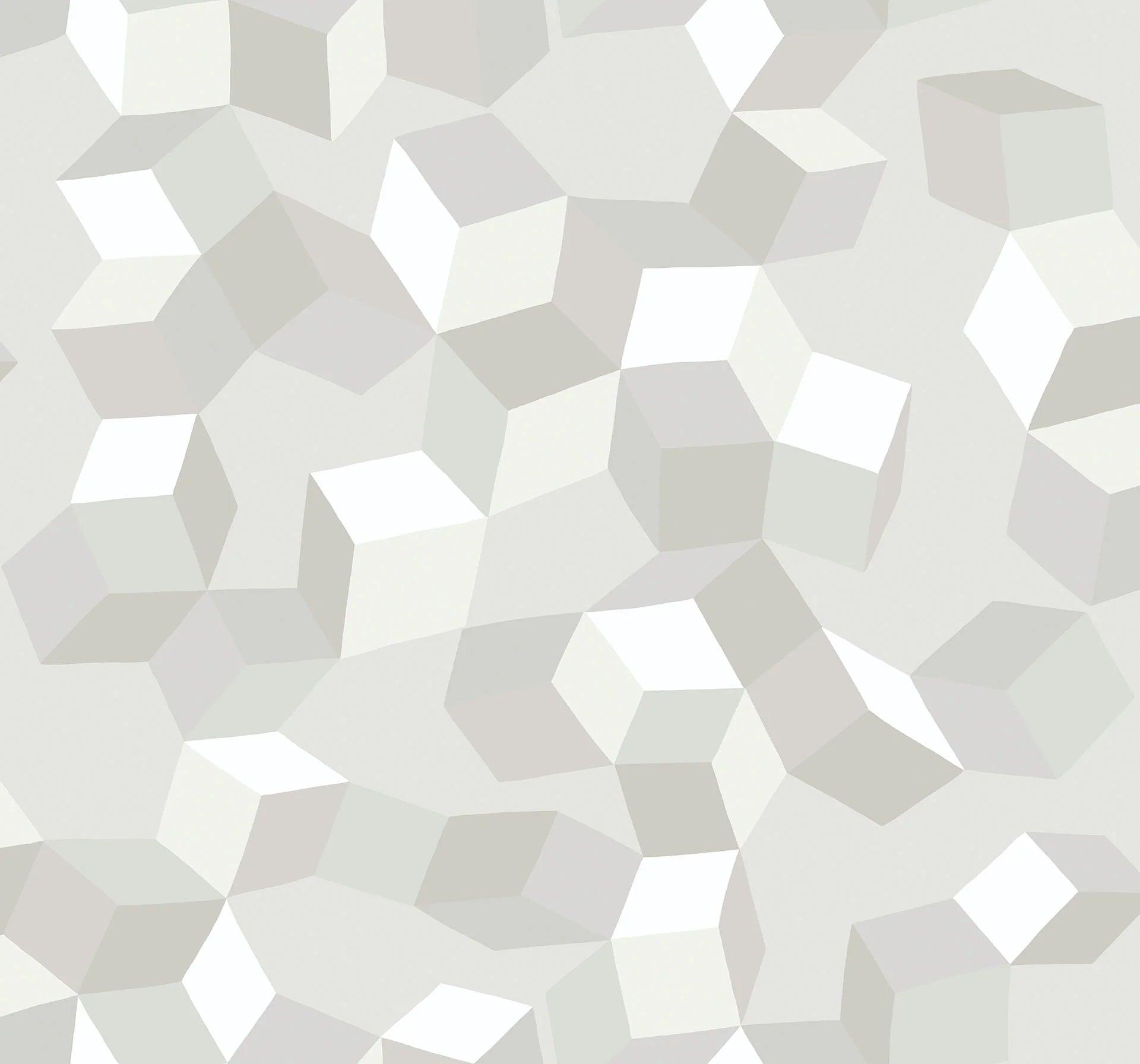 Tapeta GEOMETRIC II - Puzzle biały Cole & Son Default Title Eye on Design