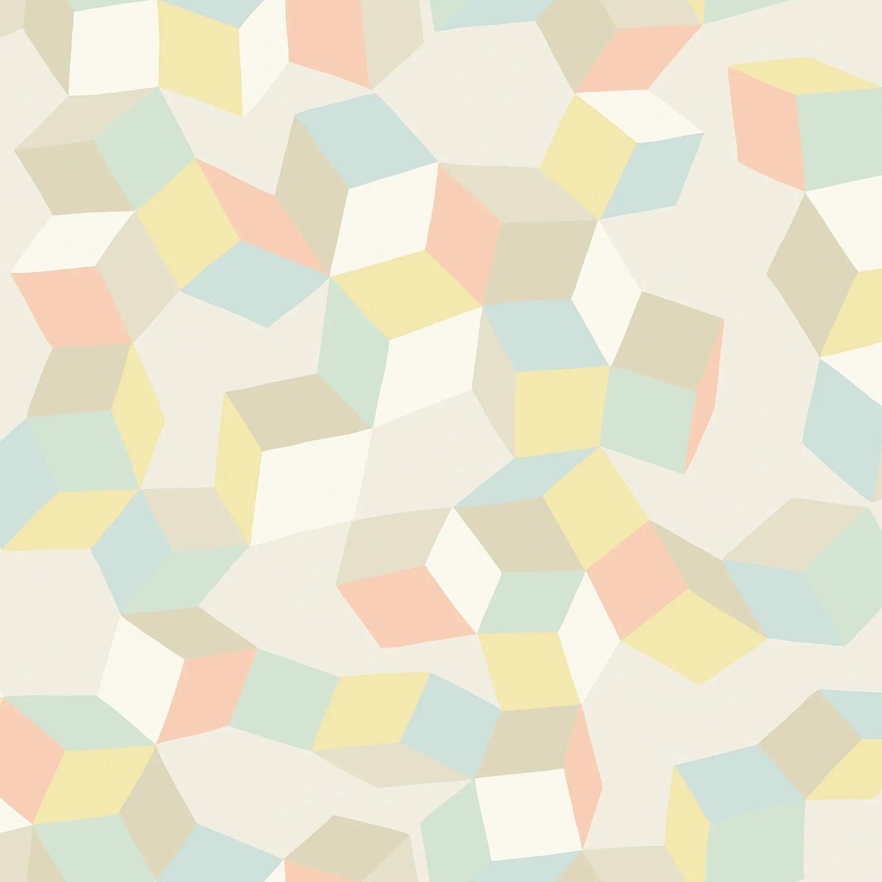 Tapeta GEOMETRIC II - Puzzle wielobarwny Cole & Son Eye on Design