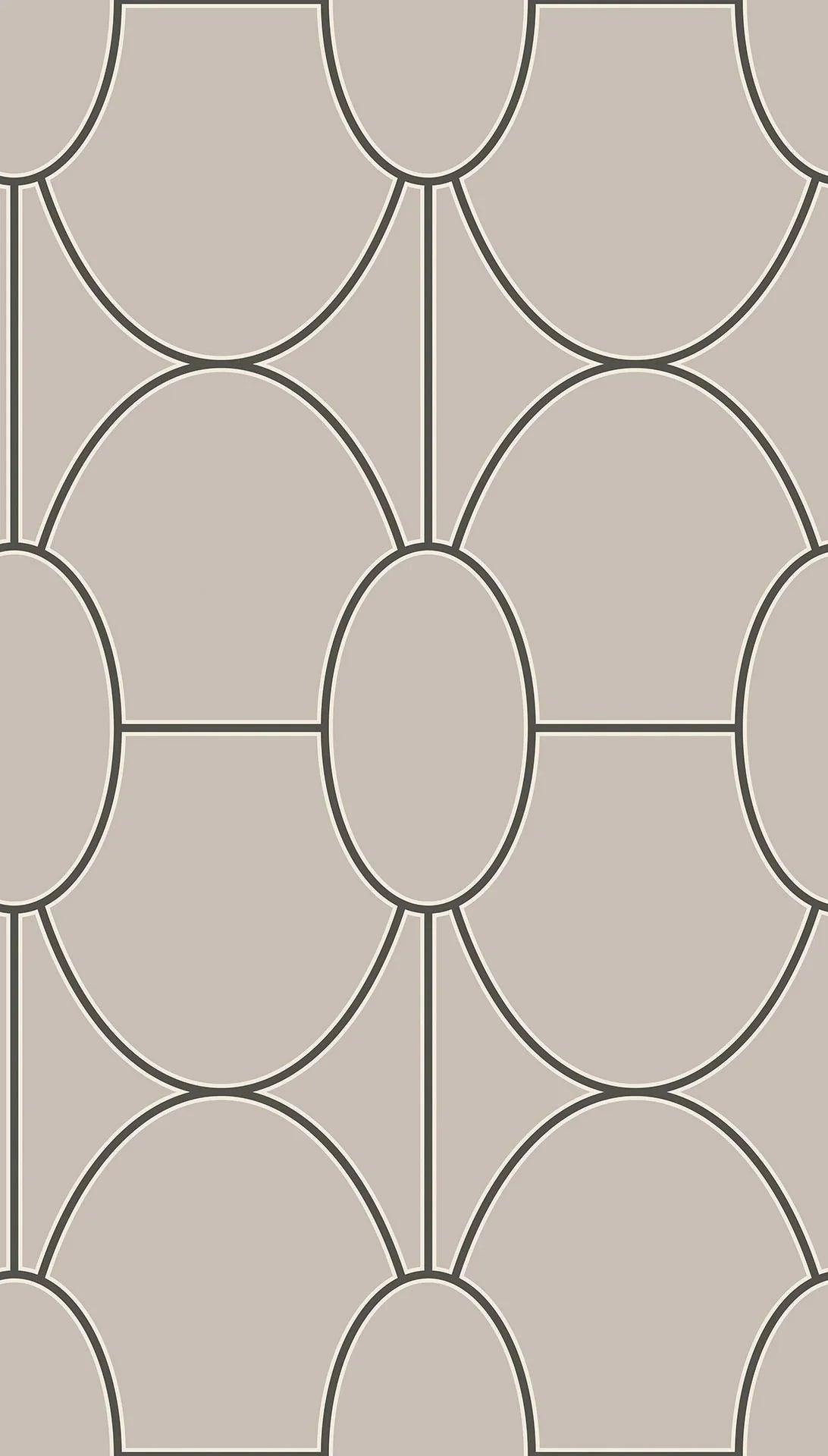 Tapeta GEOMETRIC II - Riviera beżowy Cole & Son Default Title Eye on Design