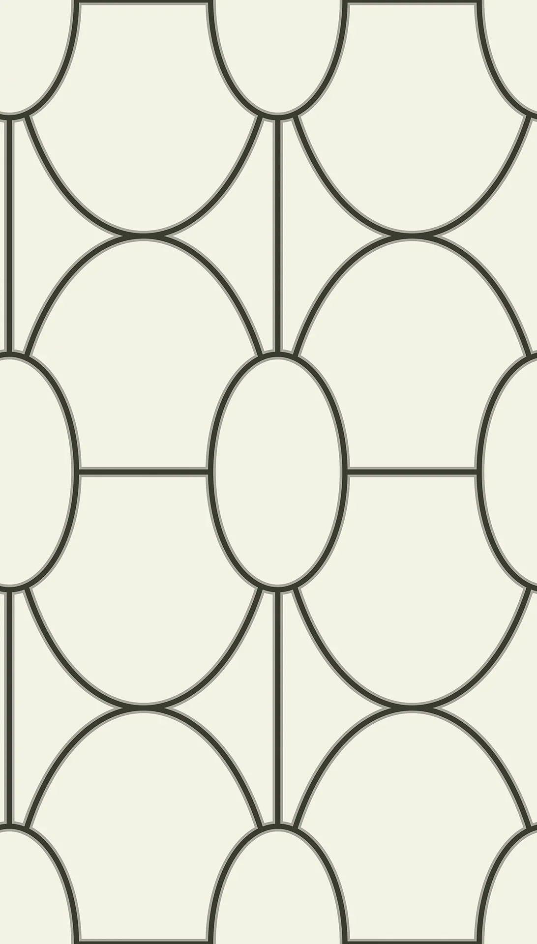 Tapeta GEOMETRIC II - Riviera biały Cole & Son Eye on Design