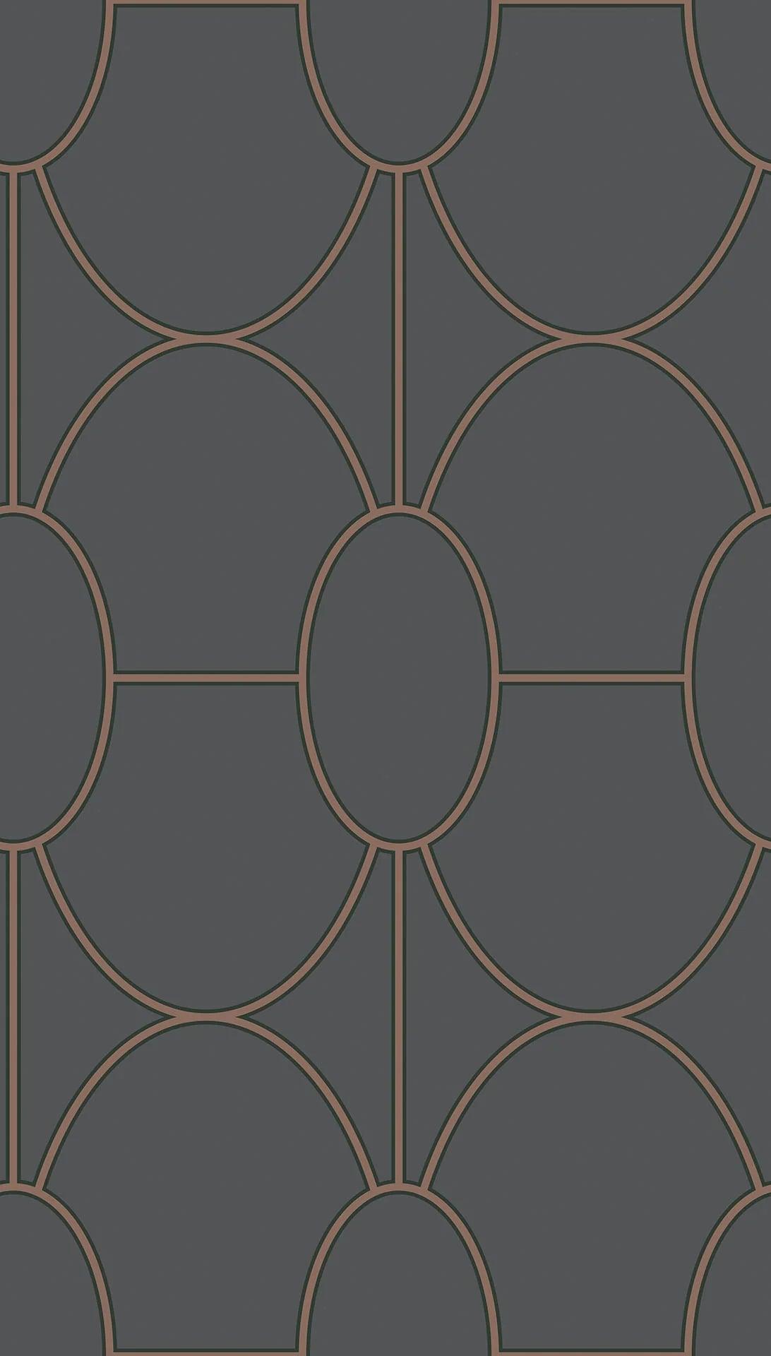 Tapeta GEOMETRIC II - Riviera czarny Cole & Son Default Title Eye on Design