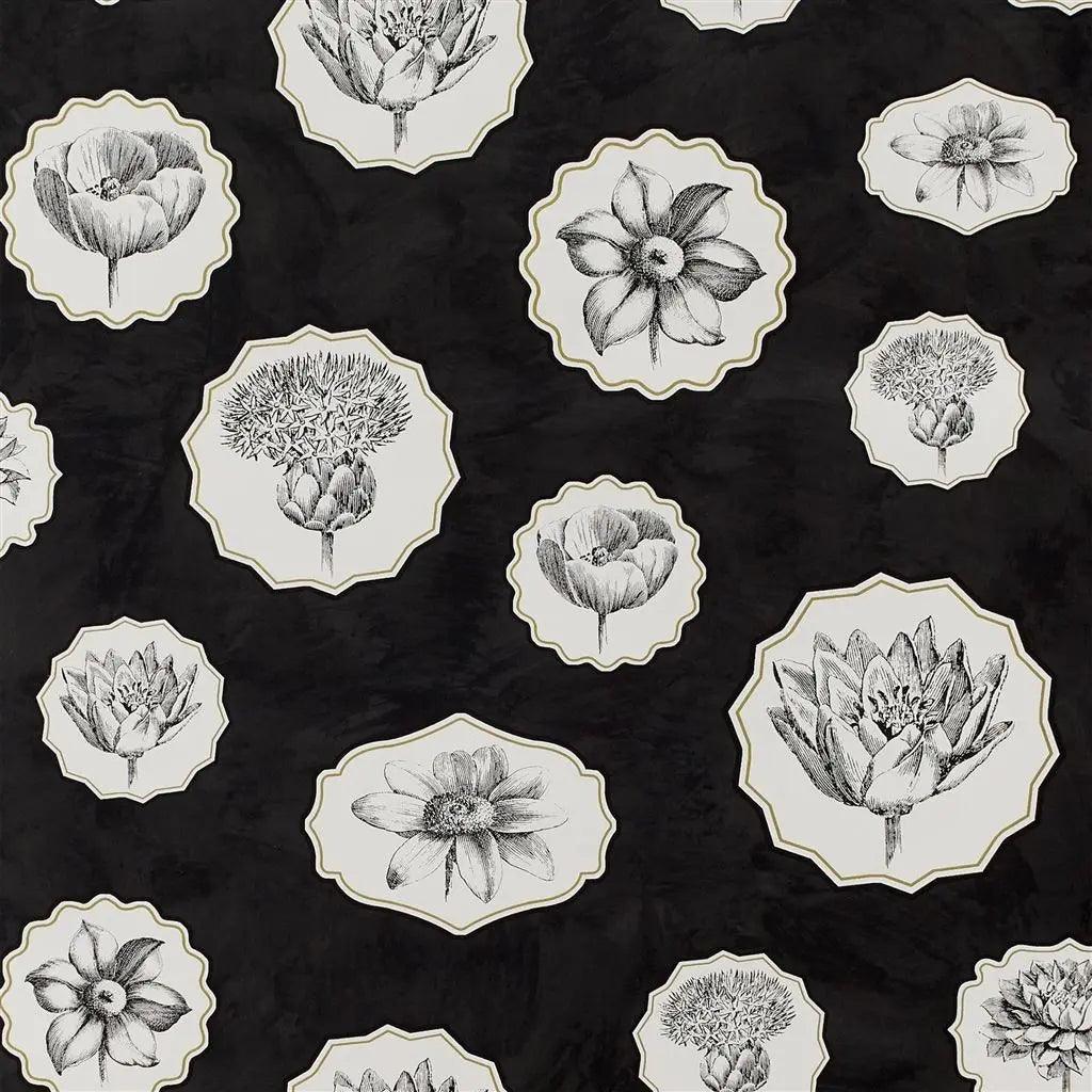 Tapeta HERBARIAE CARBONE czarny Christian Lacroix Eye on Design