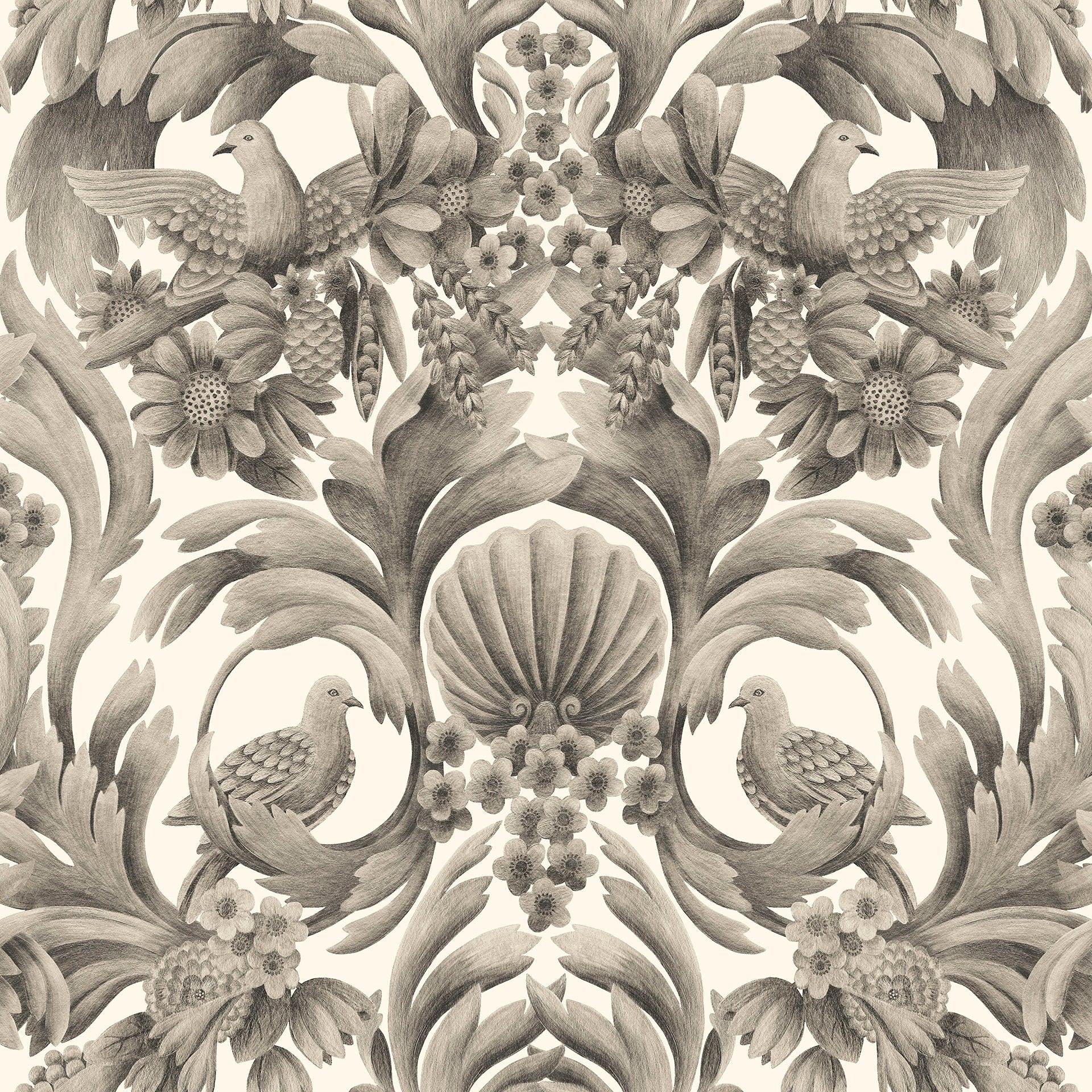 Tapeta HRP GREAT MASTERS - Gibbons Carving szary Cole & Son Default Title Eye on Design