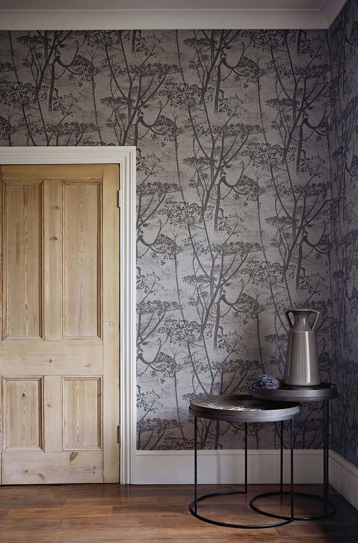Tapeta ICONS - Cow Parsley czarny Cole & Son Eye on Design
