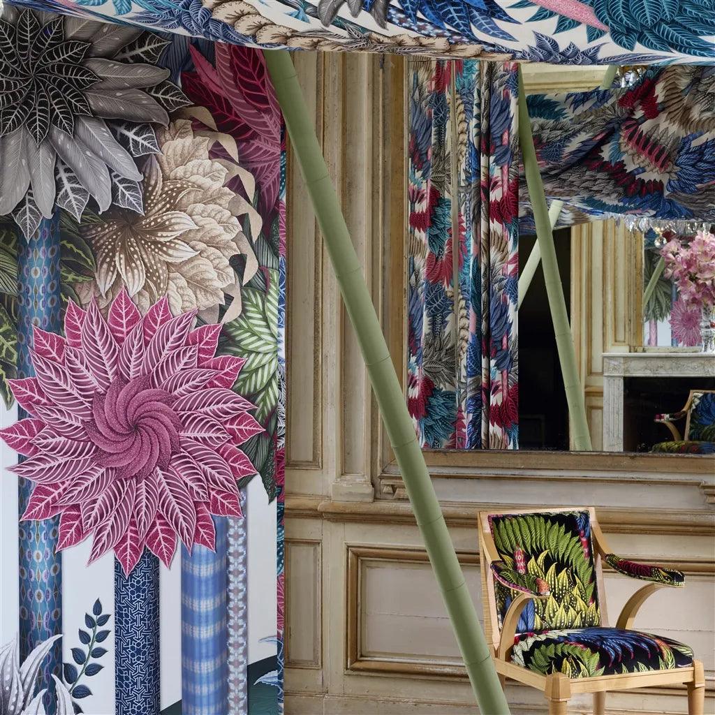 Tapeta INHOTIM PARK AZUR biały Christian Lacroix Eye on Design