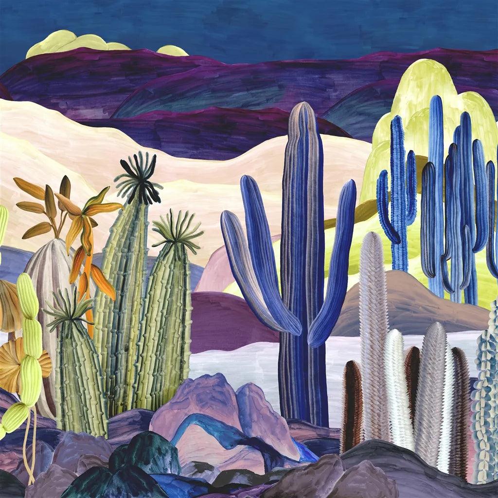Tapeta LANZAROTE GARDEN INDIGO granatowy Christian Lacroix Eye on Design