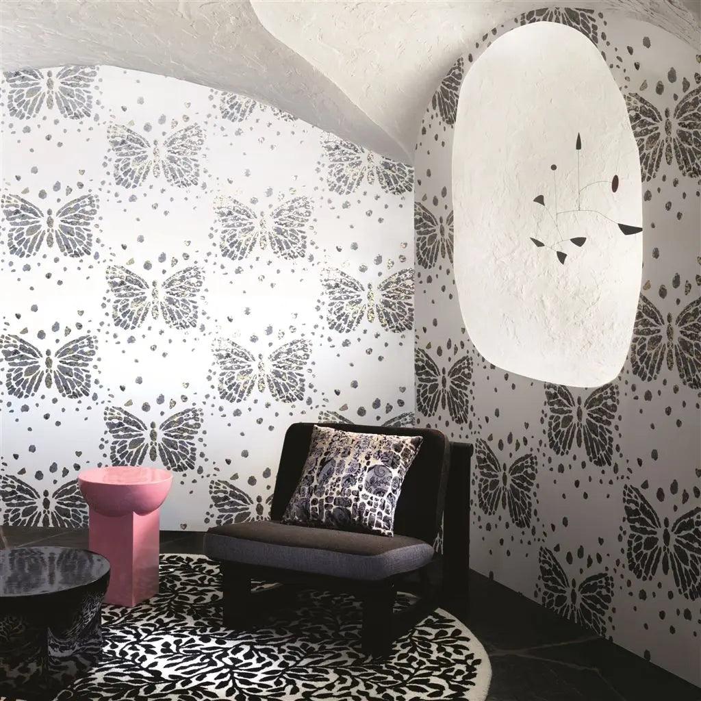 Tapeta LES MESSAGERS PRINTEMPS zielony Christian Lacroix Eye on Design