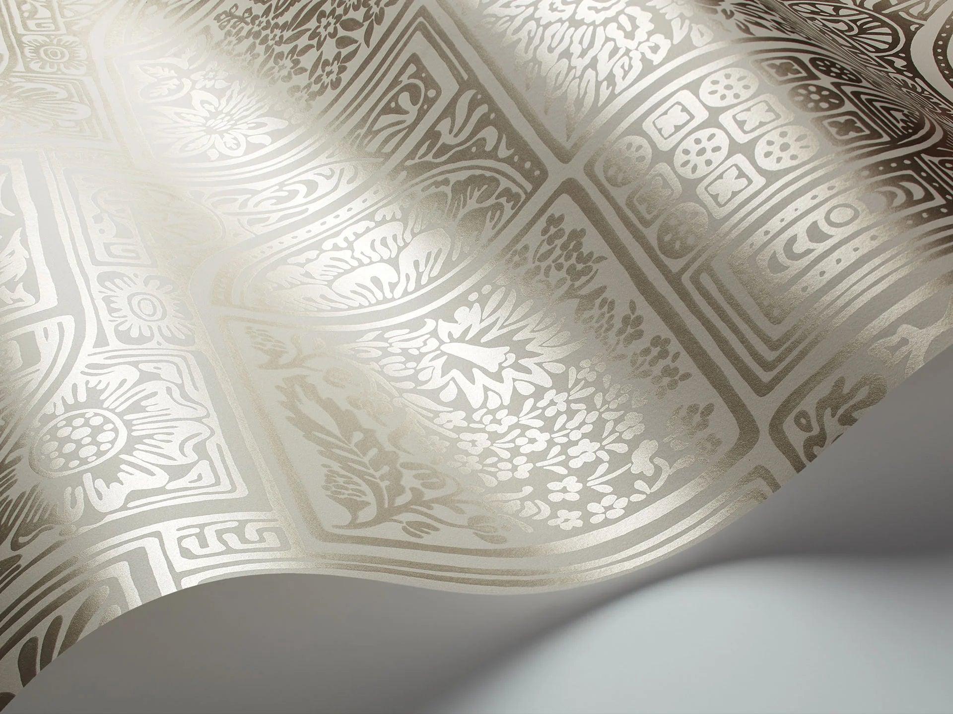 Tapeta MARIINSKY DAMASK - Bellini metaliczne złoto Cole & Son Eye on Design