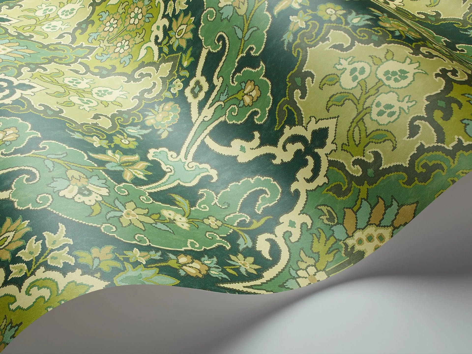 Tapeta MARIINSKY DAMASK - Pushkin zielony Cole & Son Eye on Design