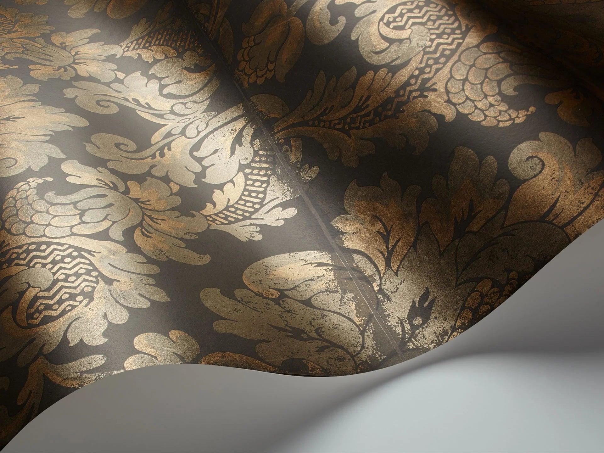 Tapeta MARIINSKY DAMASK - Stravinsky brązowy Cole & Son Eye on Design