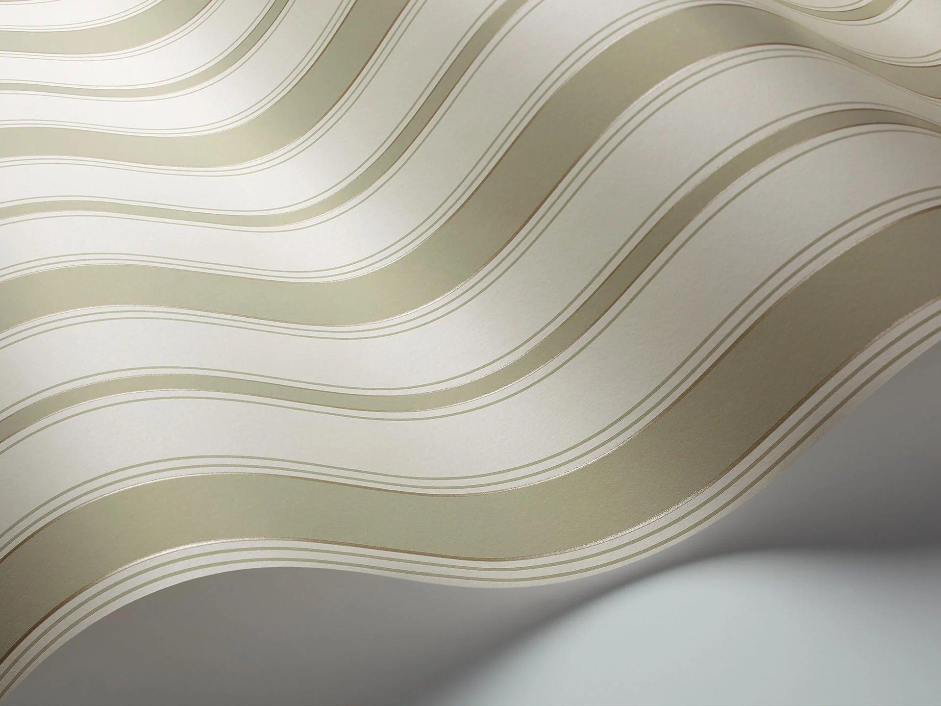 Tapeta MARQUEE STRIPES - Cambridge Stripe beżowy Cole & Son Eye on Design