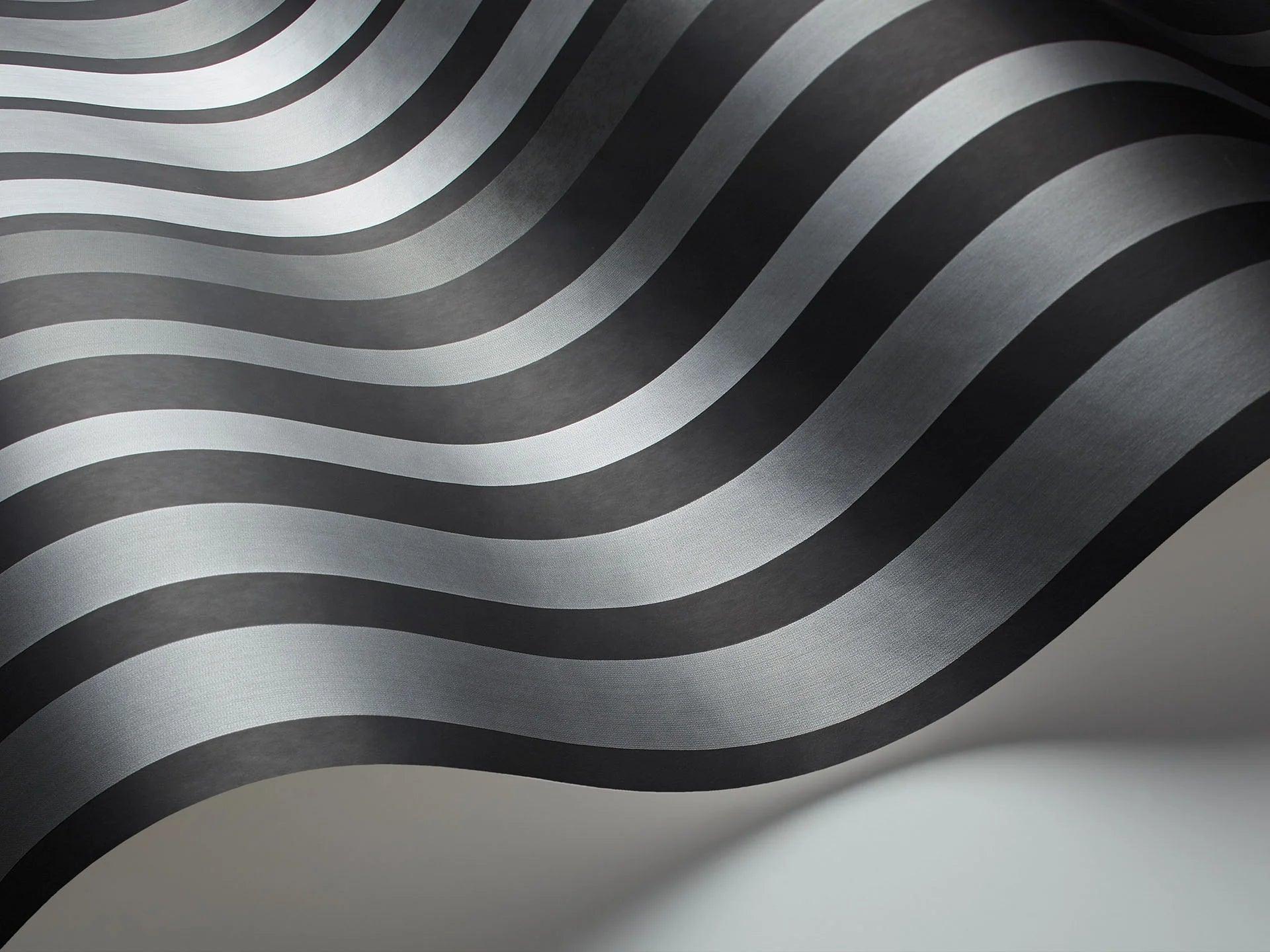 Tapeta MARQUEE STRIPES - Carousel Stripe szary Cole & Son Eye on Design