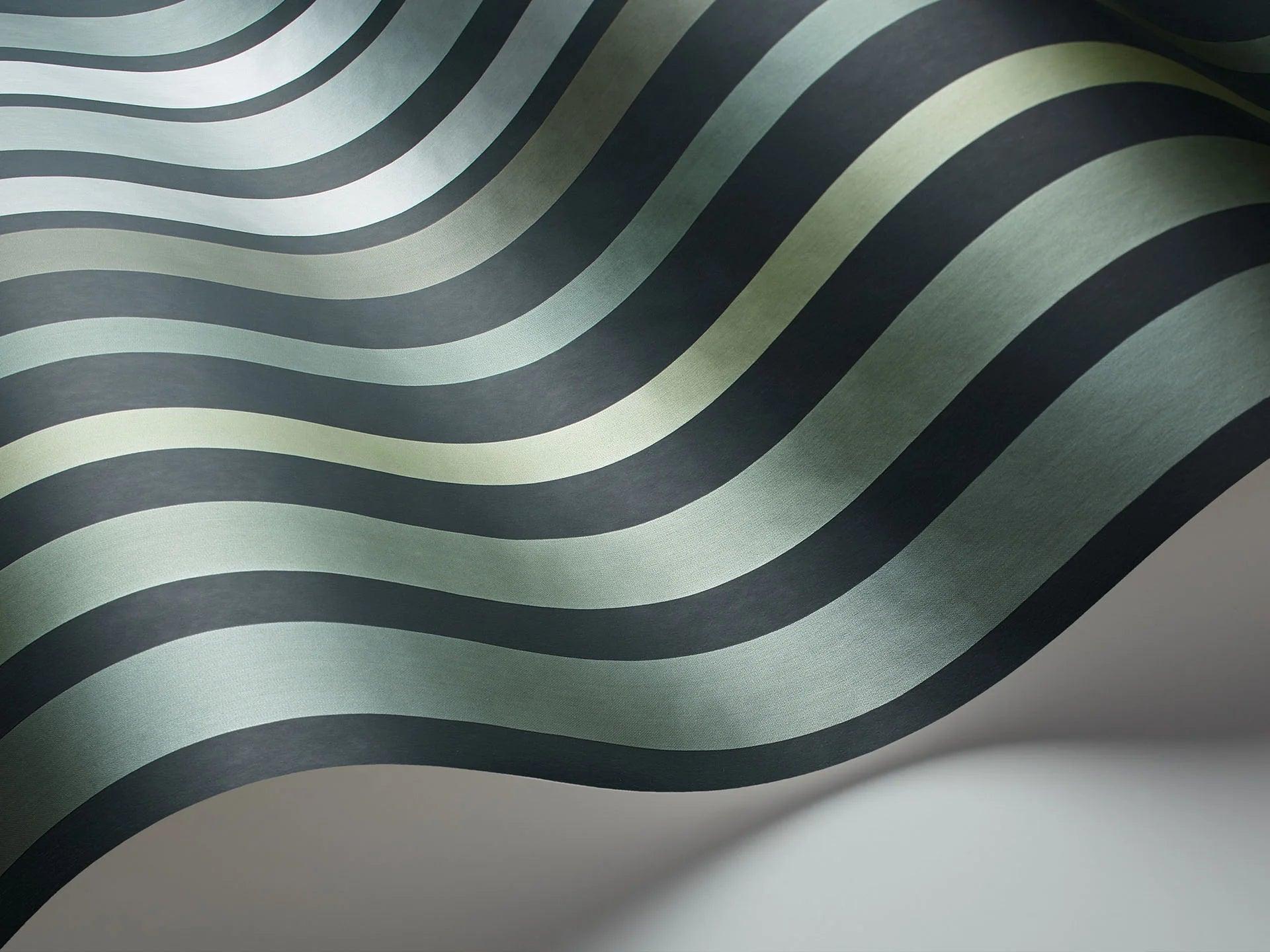 Tapeta MARQUEE STRIPES - Carousel Stripe zielony Cole & Son Eye on Design
