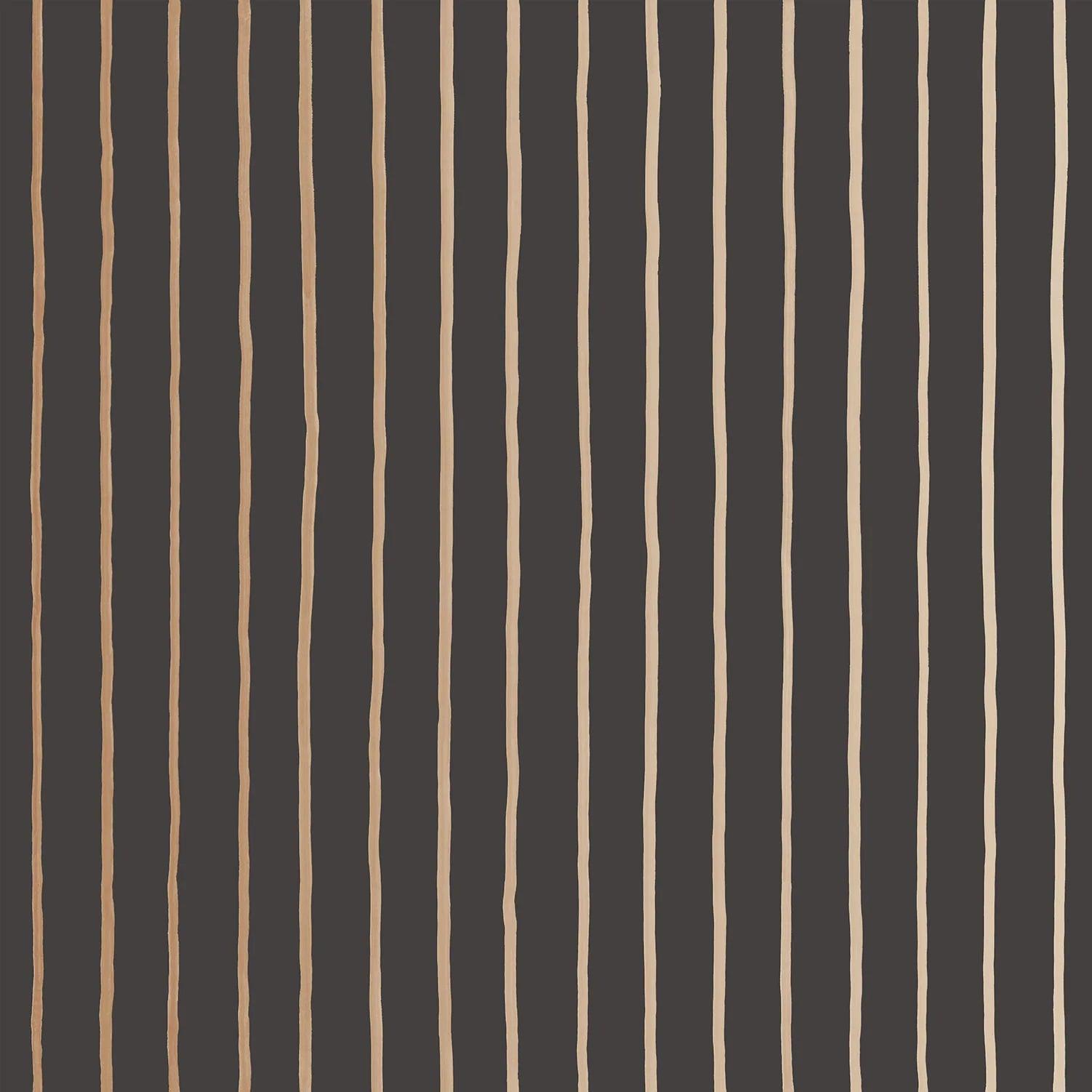 Tapeta MARQUEE STRIPES - College Stripe brązowy Cole & Son Eye on Design