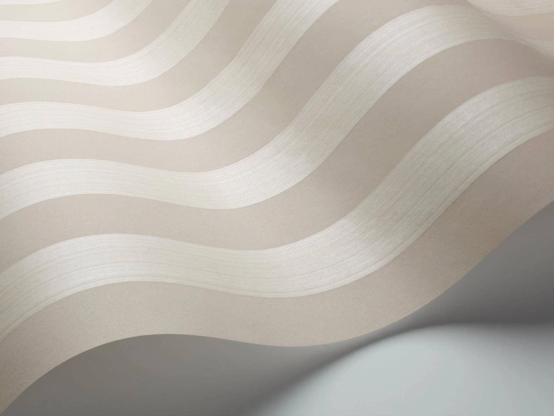 Tapeta MARQUEE STRIPES - Regatta Stripe beżowy Cole & Son Eye on Design
