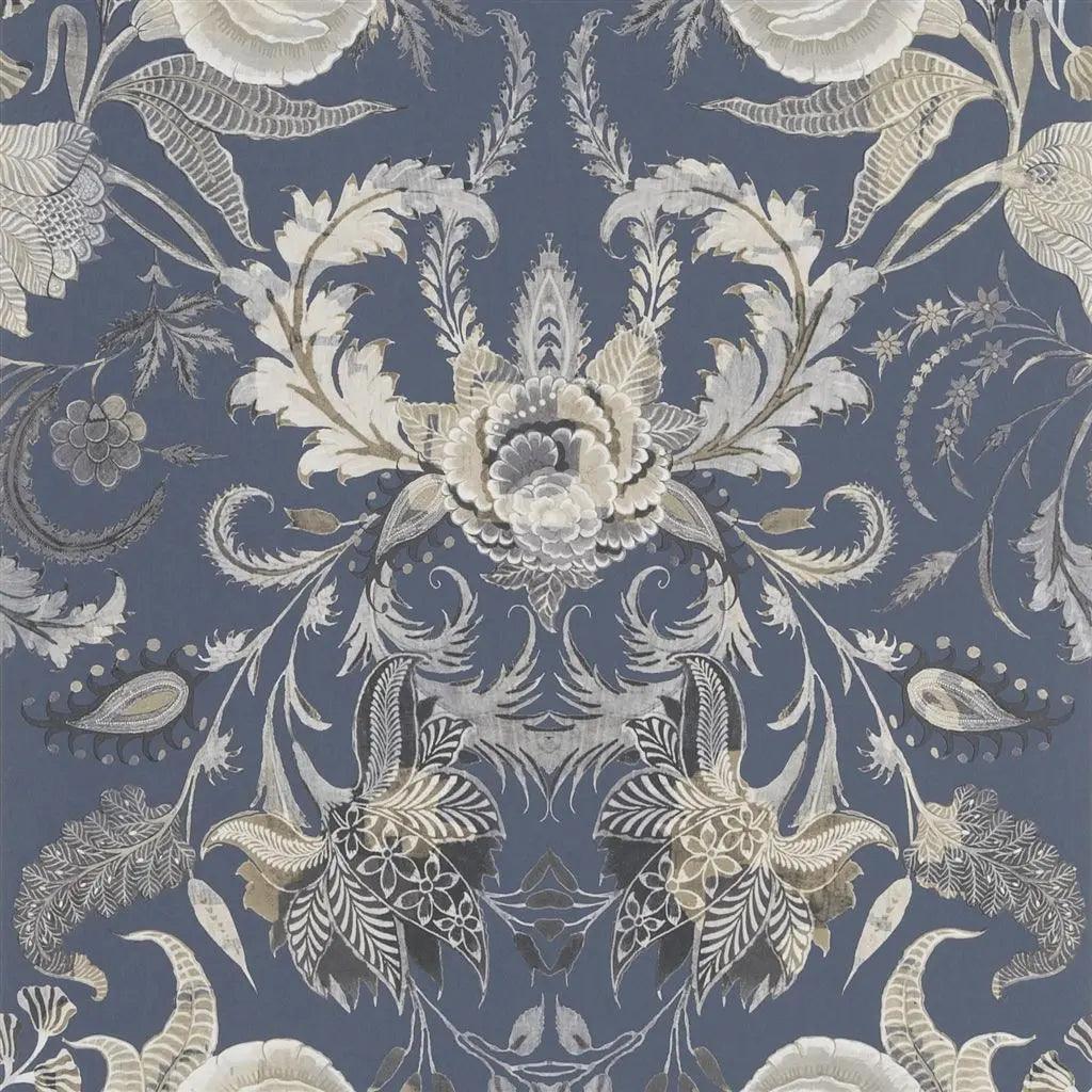 Tapeta NOAILLES GRAPHITE niebieski Christian Lacroix Eye on Design