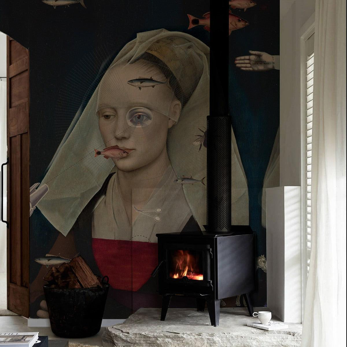 Tapeta NORDIC LADY Wallcolors Eye on Design