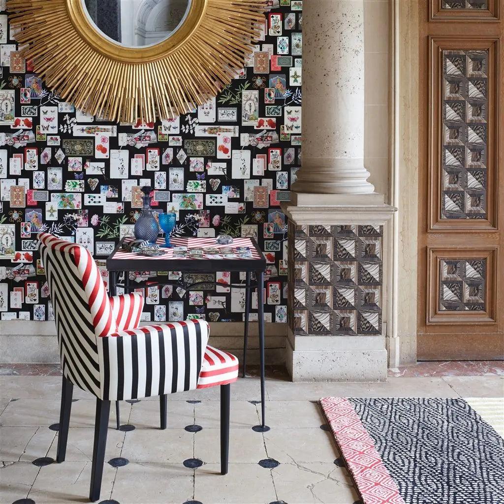 Tapeta PALAIS ROYAL - GRENAT bordowy Christian Lacroix Eye on Design