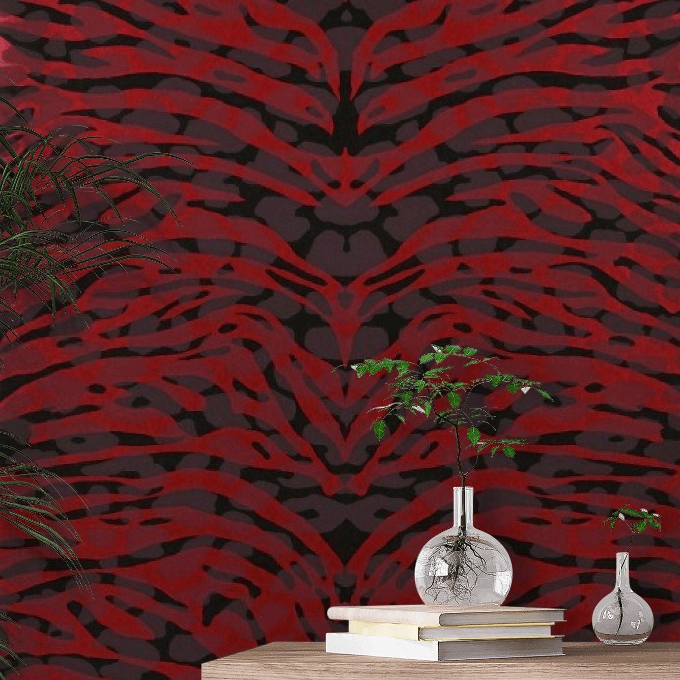 Tapeta PANTIGRE - PAPAYE czerwony Christian Lacroix Eye on Design
