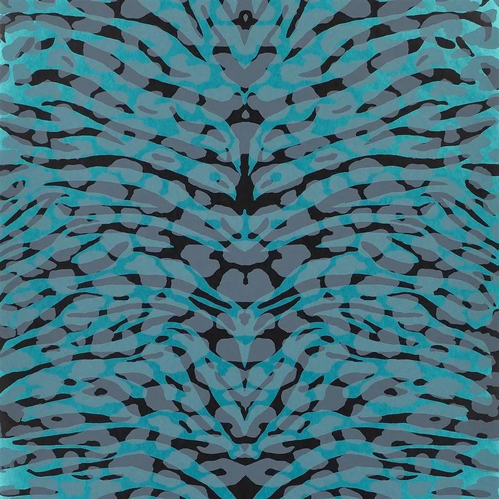 Tapeta PANTIGRE - TURQUOISE turkusowy Christian Lacroix Eye on Design