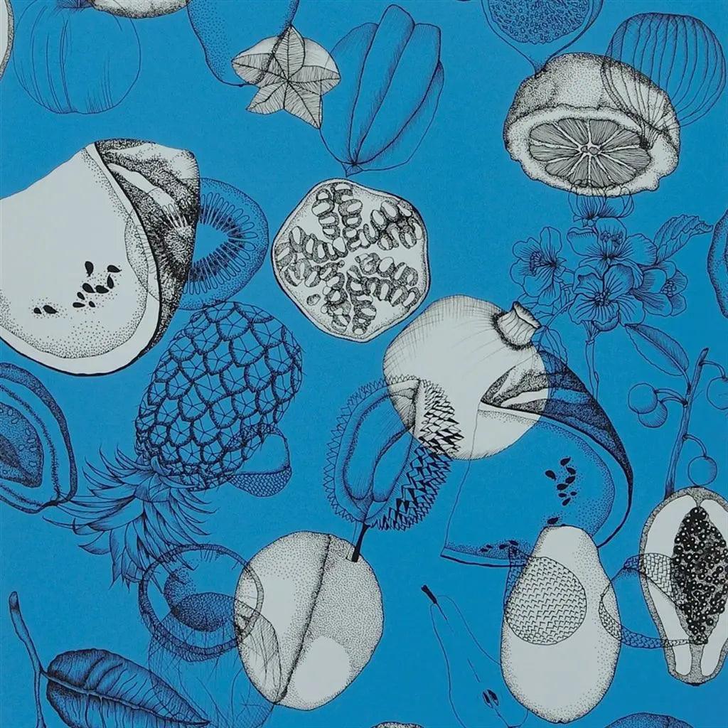 Tapeta PARATI - SAPHIR niebieski Christian Lacroix Eye on Design