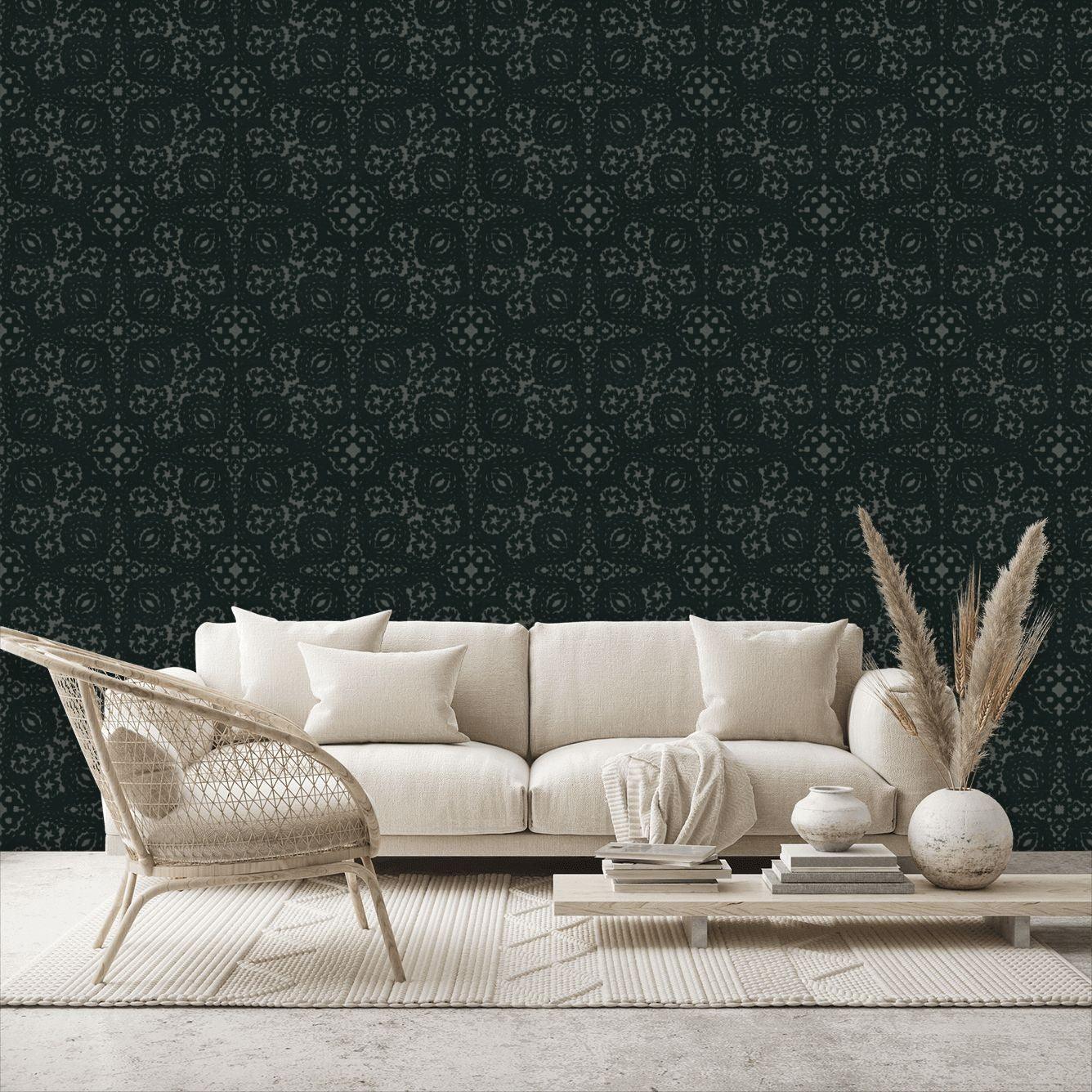 Tapeta PASEO - JAIS czarny Christian Lacroix Eye on Design