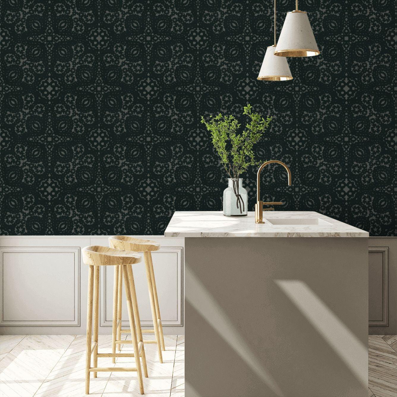Tapeta PASEO - JAIS czarny Christian Lacroix Eye on Design