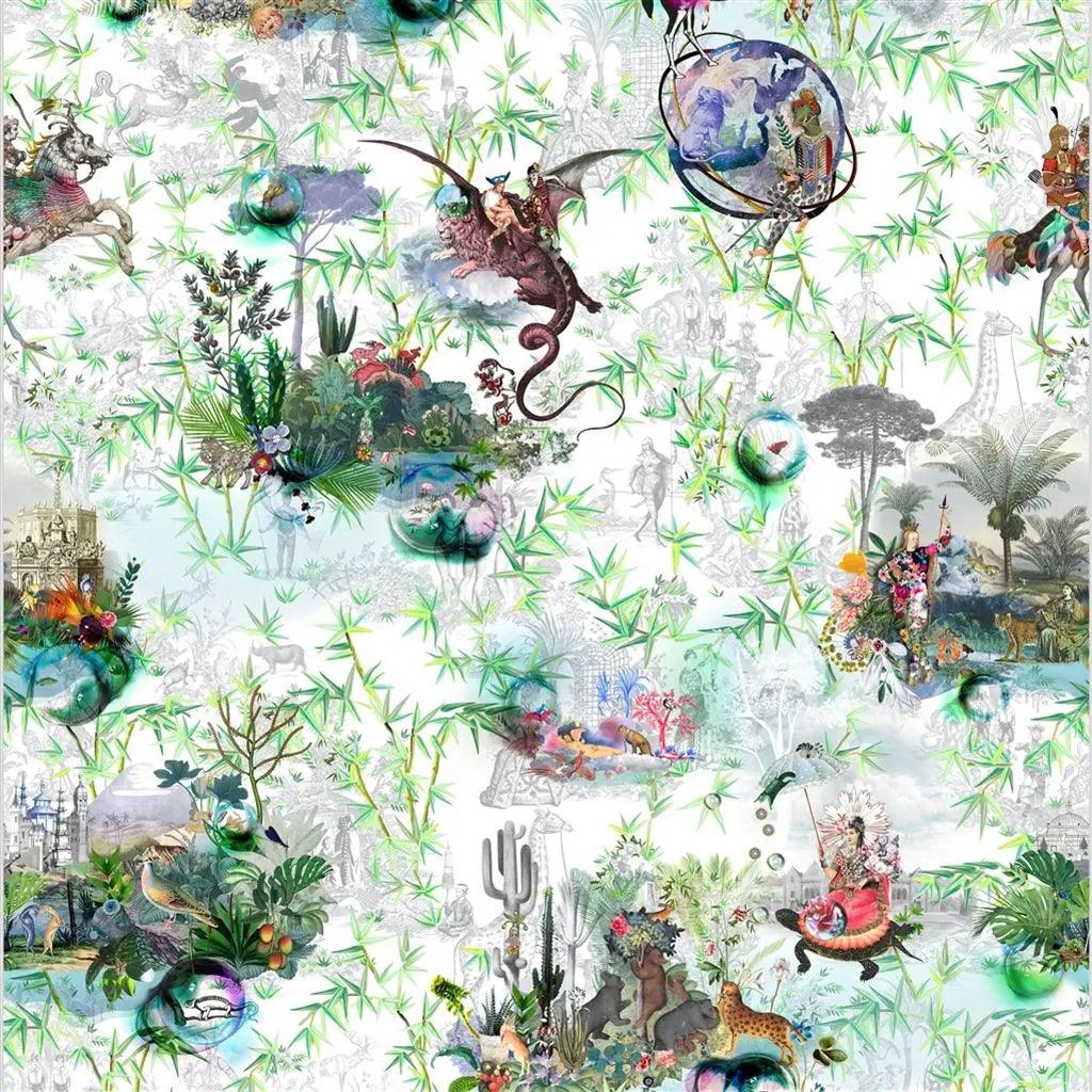 Tapeta REVERIES VERT BUIS Christian Lacroix Eye on Design