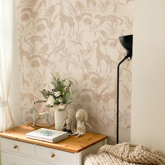 Tapeta SAFARI BEIGE Wallcolors Eye on Design