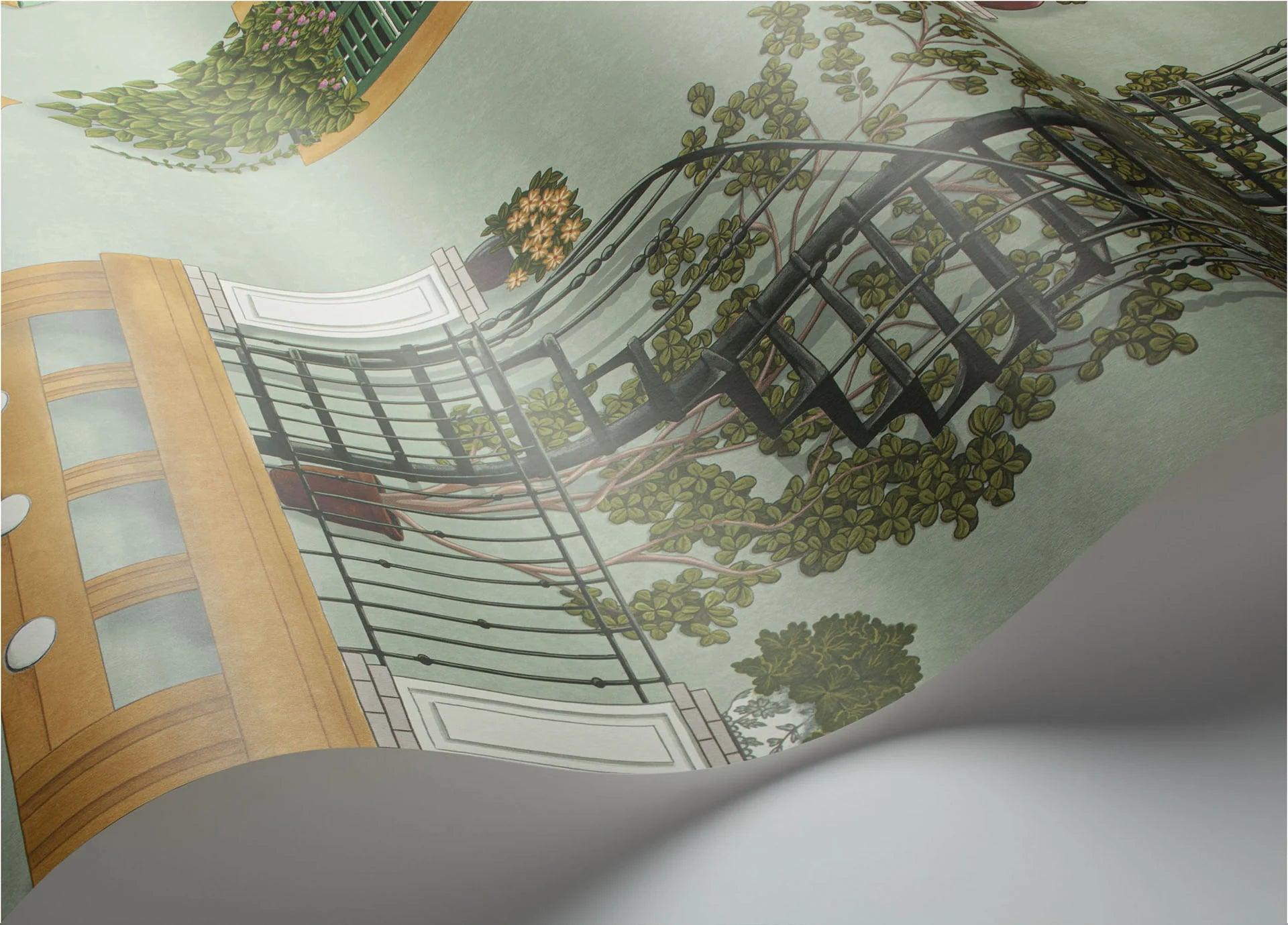 Tapeta SEVILLE - Alfaro zielony Cole & Son Eye on Design