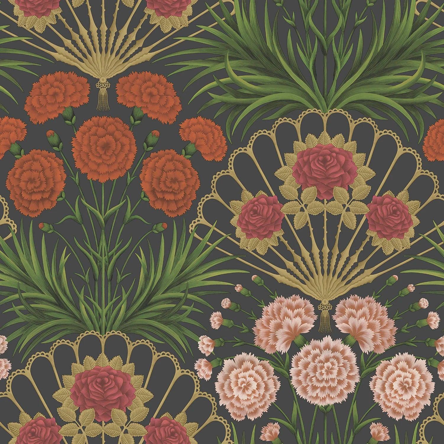 Tapeta SEVILLE - Flamenco Fan czarny Cole & Son Eye on Design