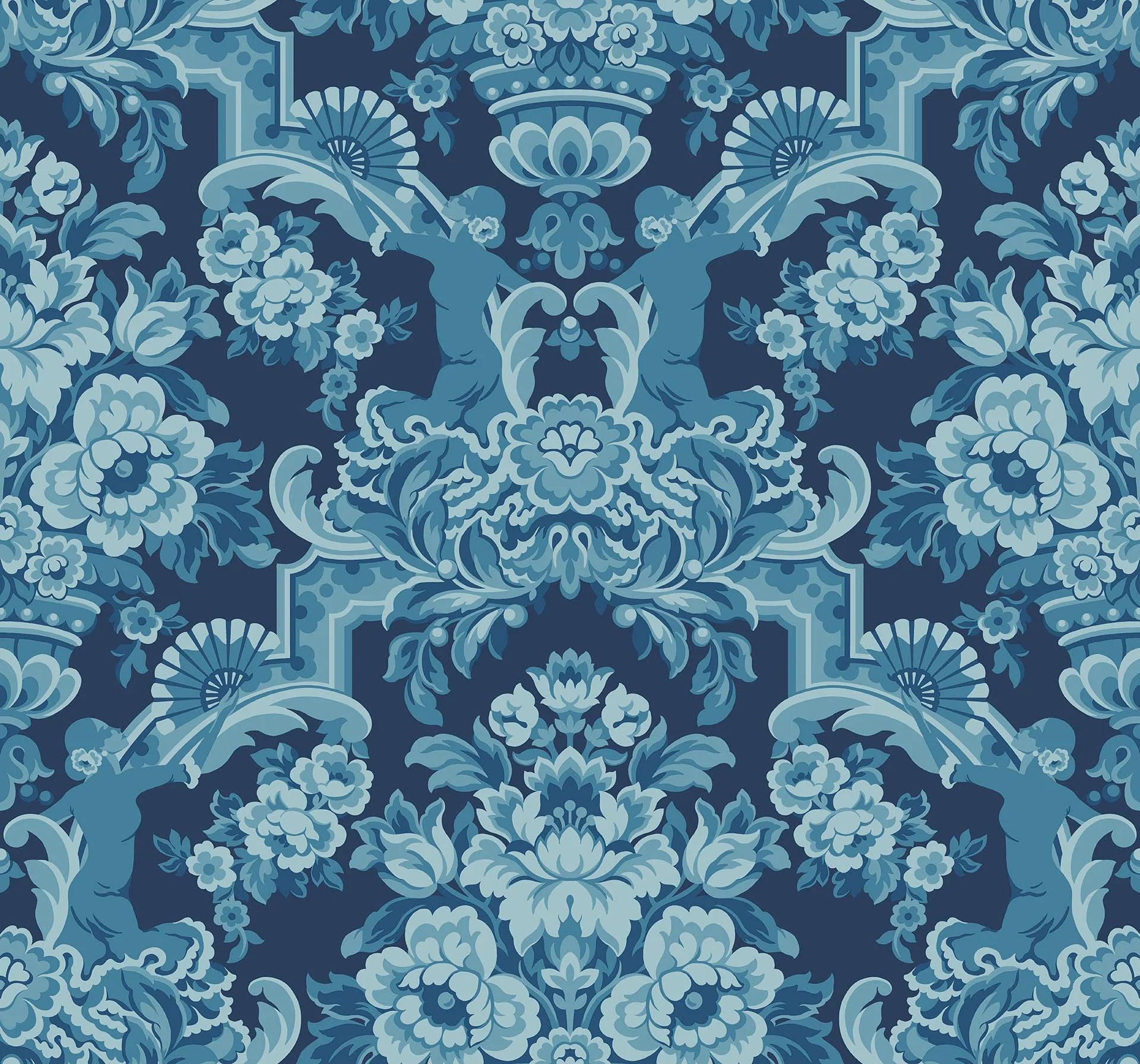 Tapeta SEVILLE - Lola granatowy Cole & Son Eye on Design