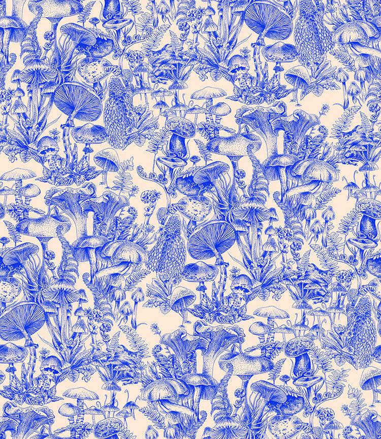 Tapeta STELLA MCCARTNEY - Fungi Forest niebieski Cole & Son Eye on Design