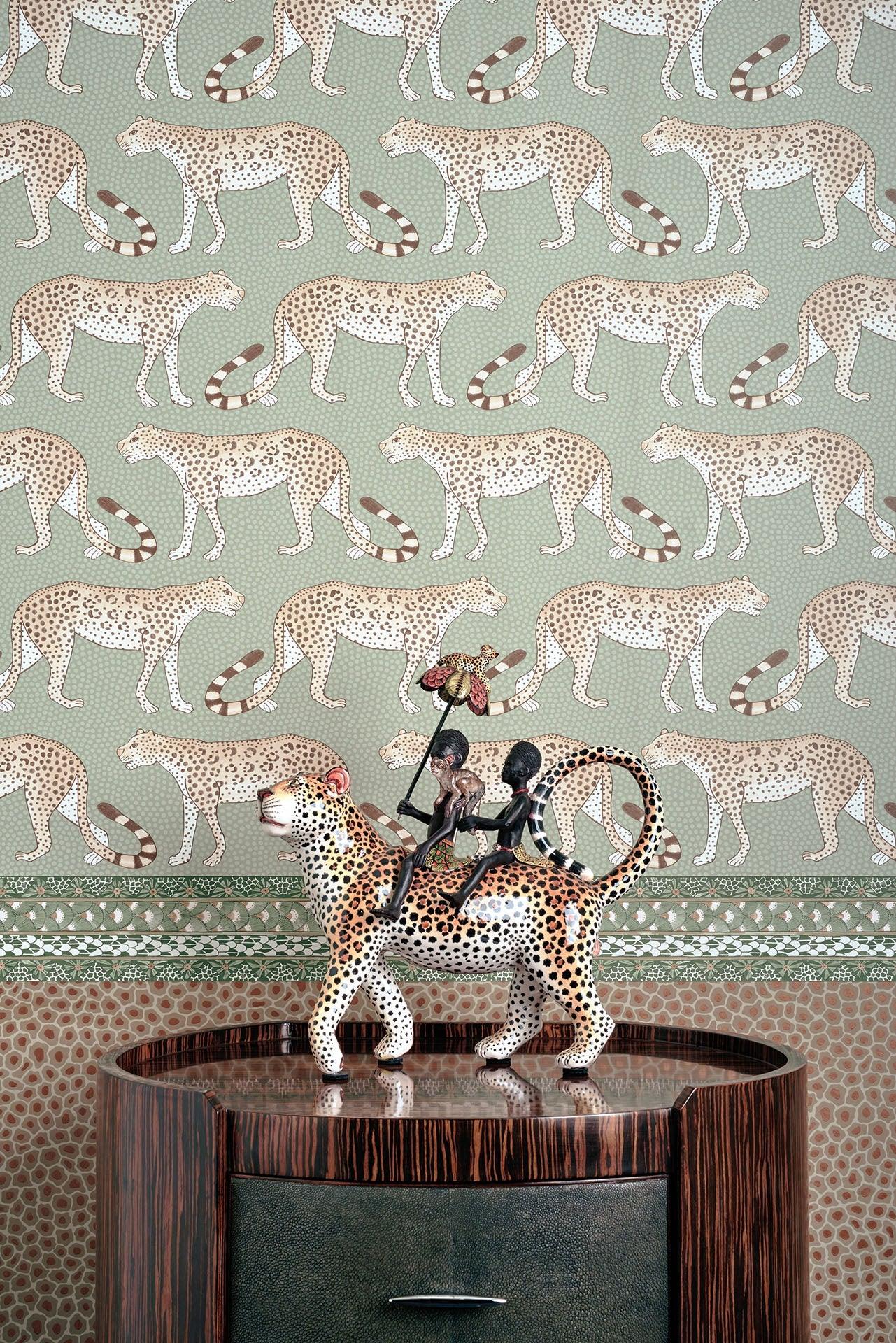 Tapeta THE ARDMORE COLLECTION - Ardmore Border zielony Cole & Son Eye on Design