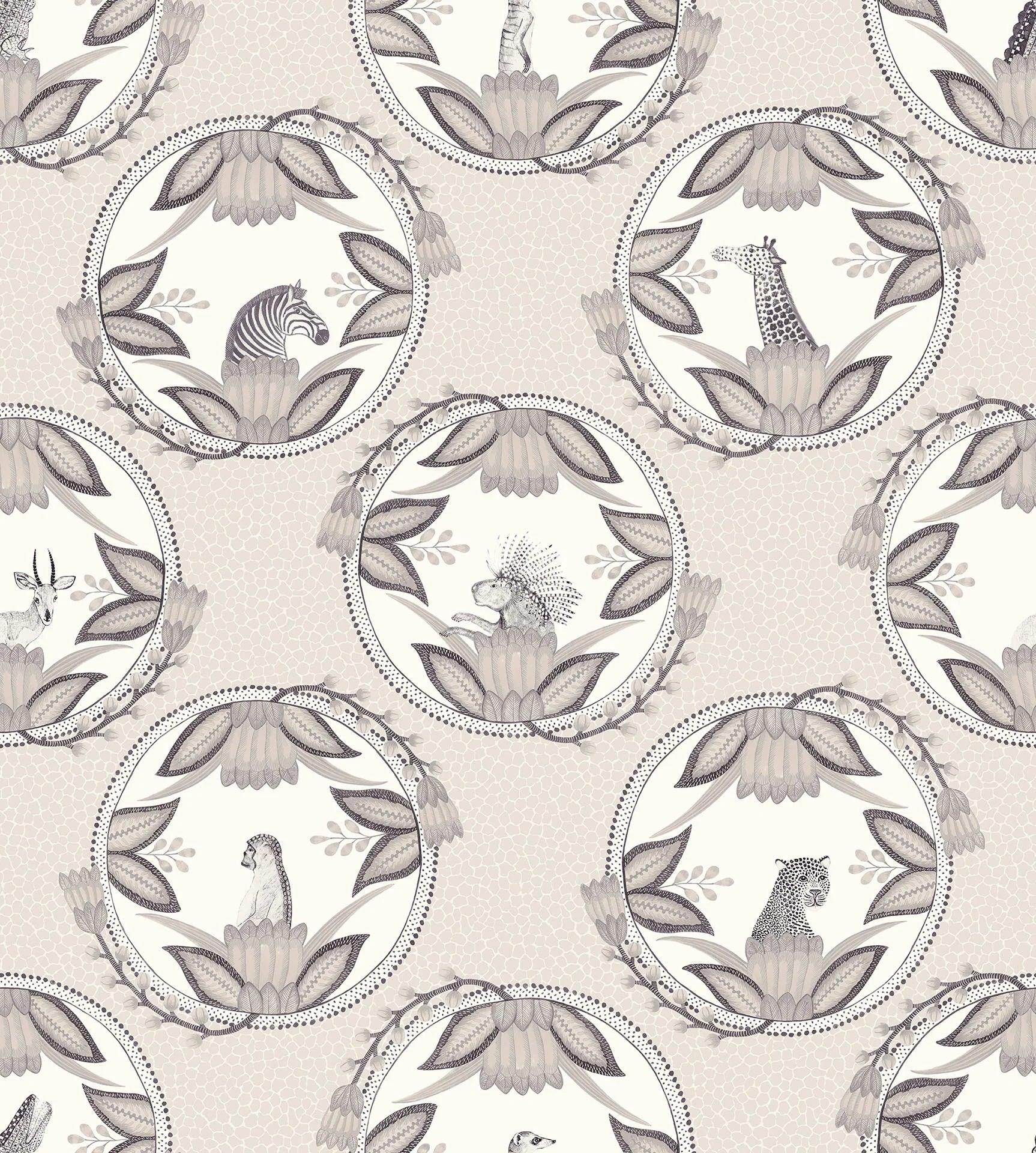 Tapeta THE ARDMORE COLLECTION - Ardmore Cameos beżowy Cole & Son Eye on Design