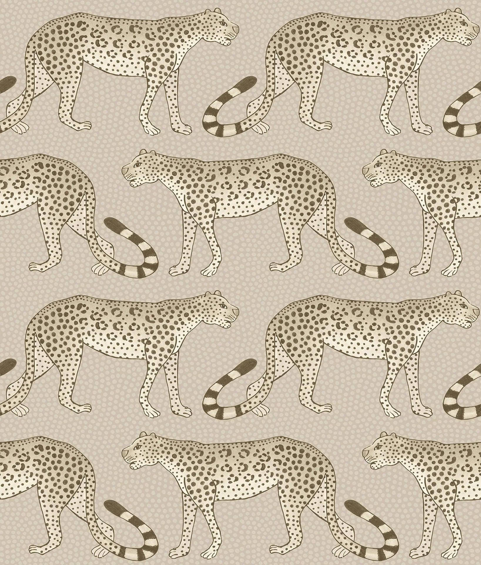 Tapeta THE ARDMORE COLLECTION - Leopard Walk beżowy Cole & Son Eye on Design