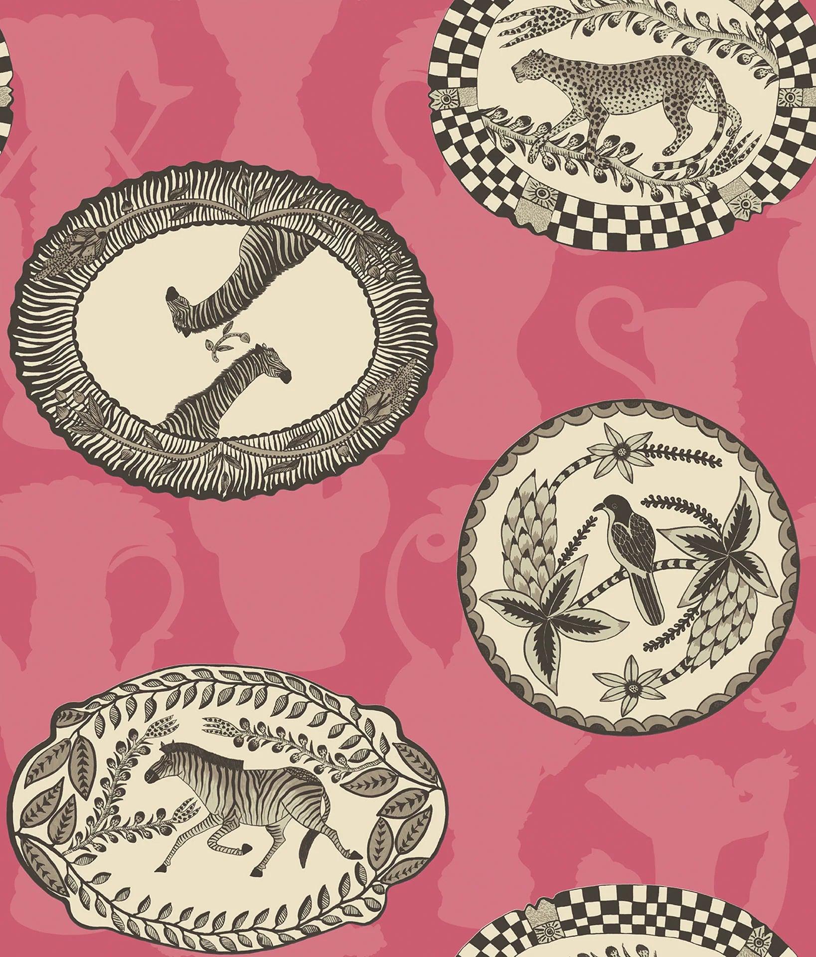 Tapeta THE ARDMORE COLLECTION - Matrinah różowy Cole & Son Eye on Design