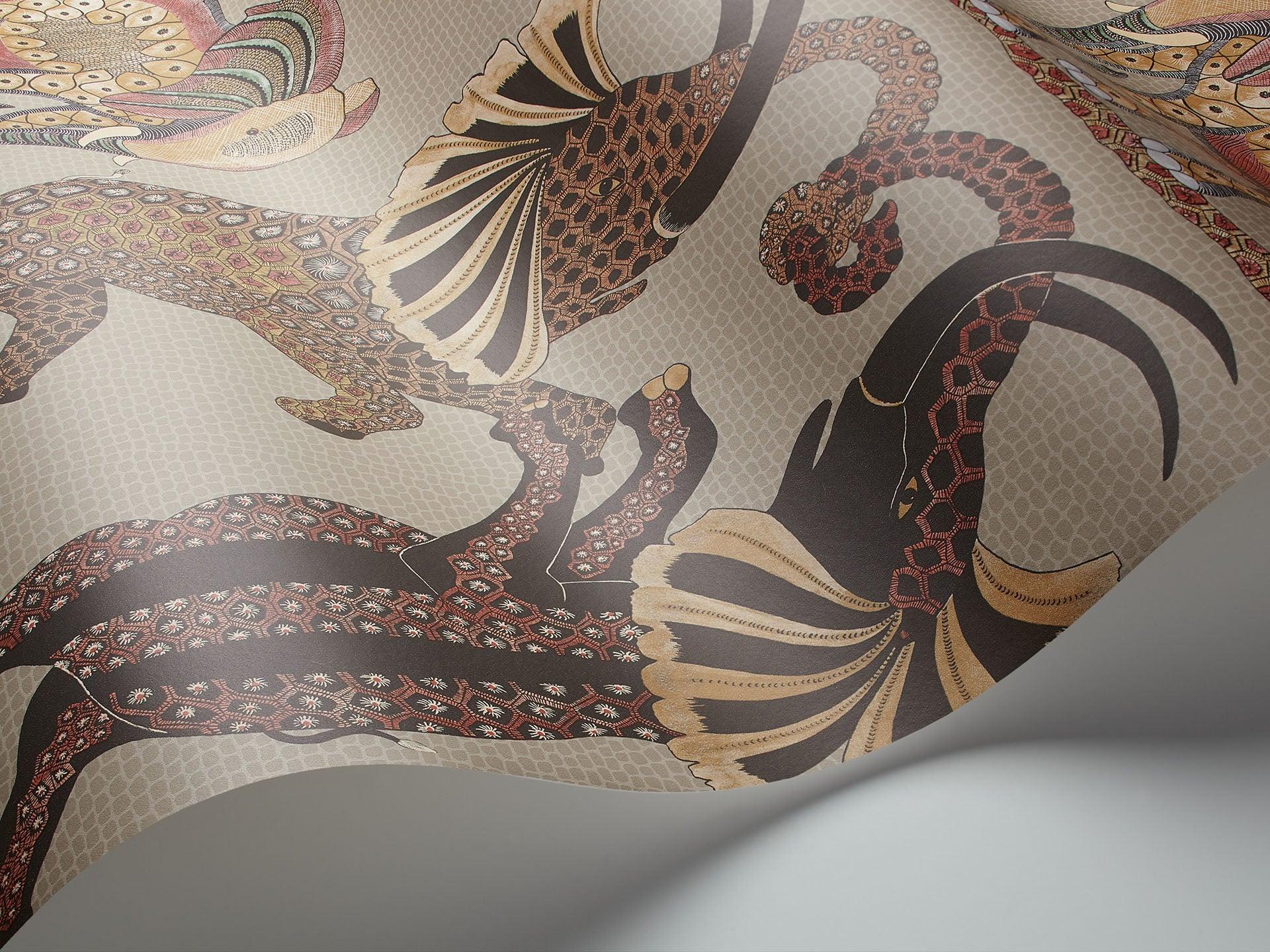 Tapeta THE ARDMORE COLLECTION - Safari Dance beżowy Cole & Son Eye on Design