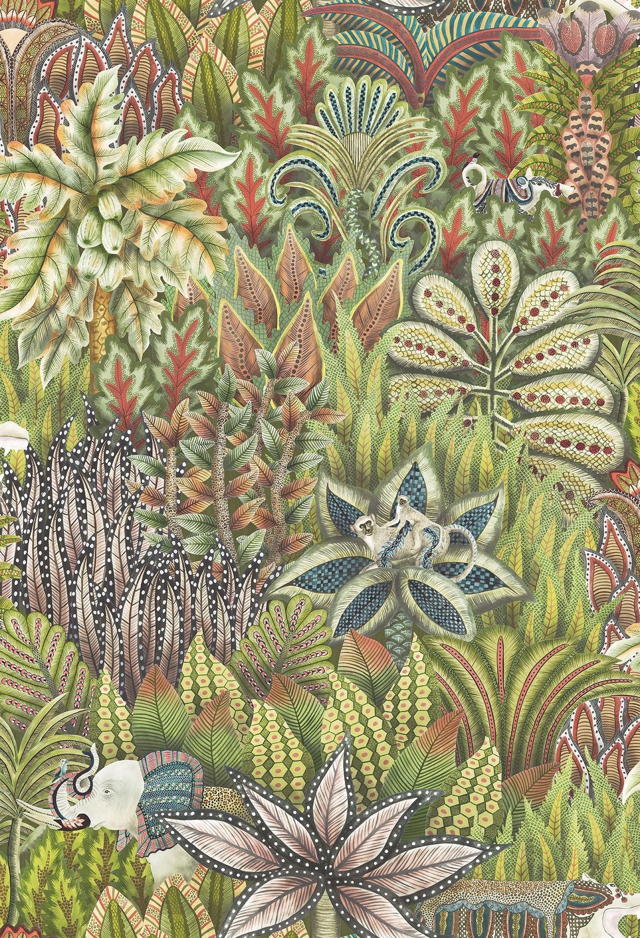 Tapeta THE ARDMORE COLLECTION - Singita zielony Cole & Son Eye on Design