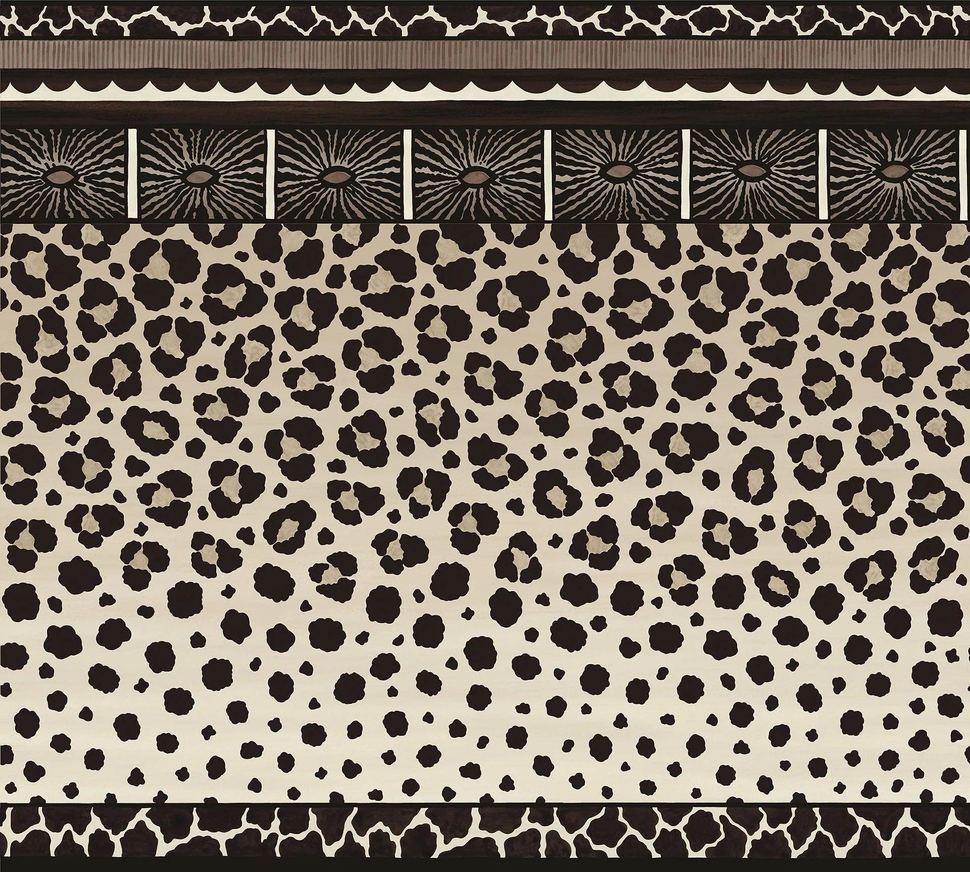 Tapeta THE ARDMORE COLLECTION - Zulu Border brązowy Cole & Son Eye on Design