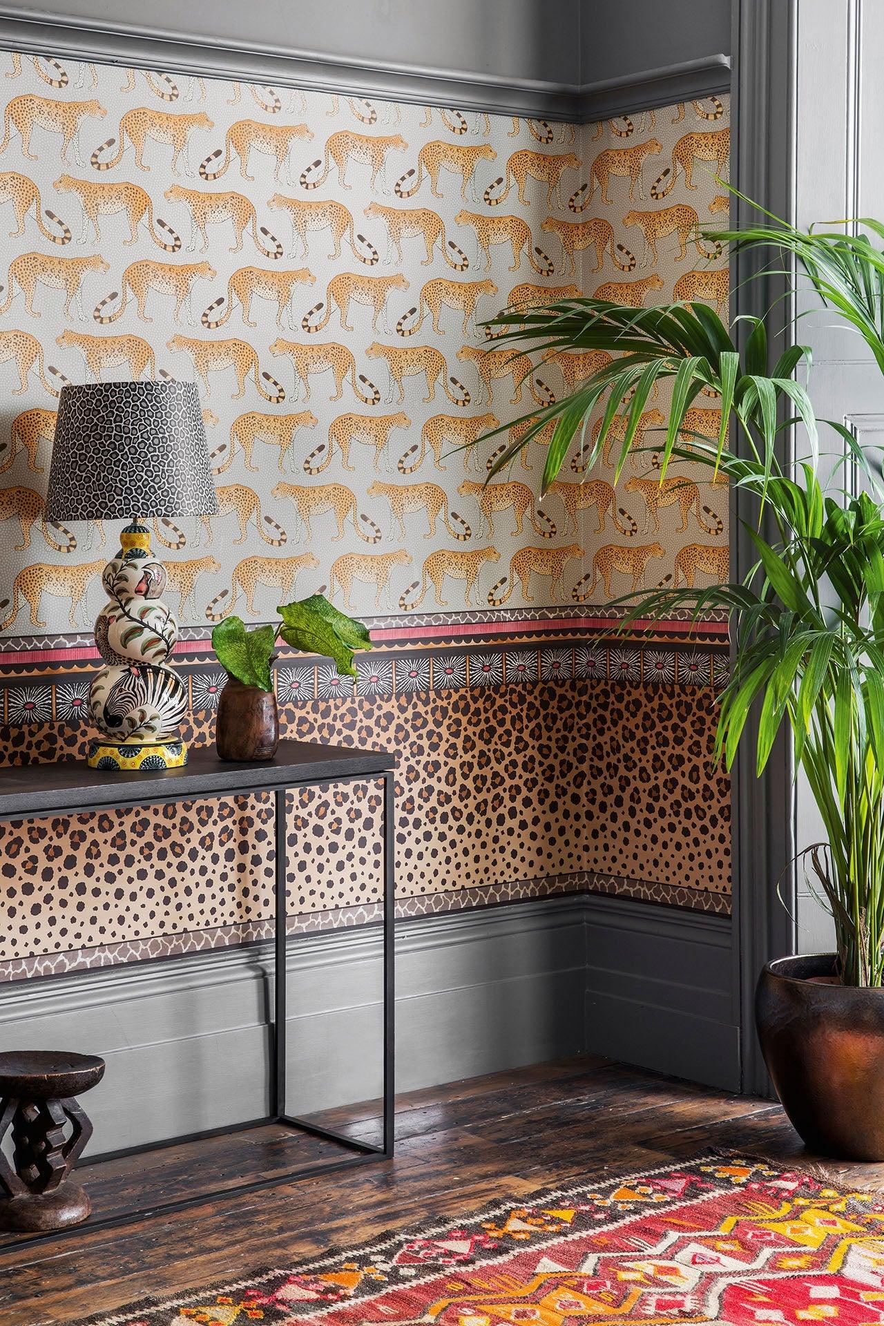 Tapeta THE ARDMORE COLLECTION - Zulu Border terakota Cole & Son Eye on Design