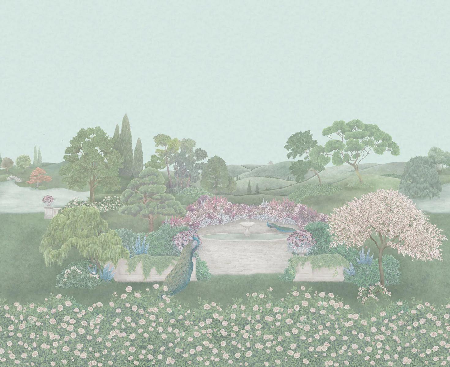 Tapeta THE GARDENS - Idyll niebieski Cole & Son Eye on Design